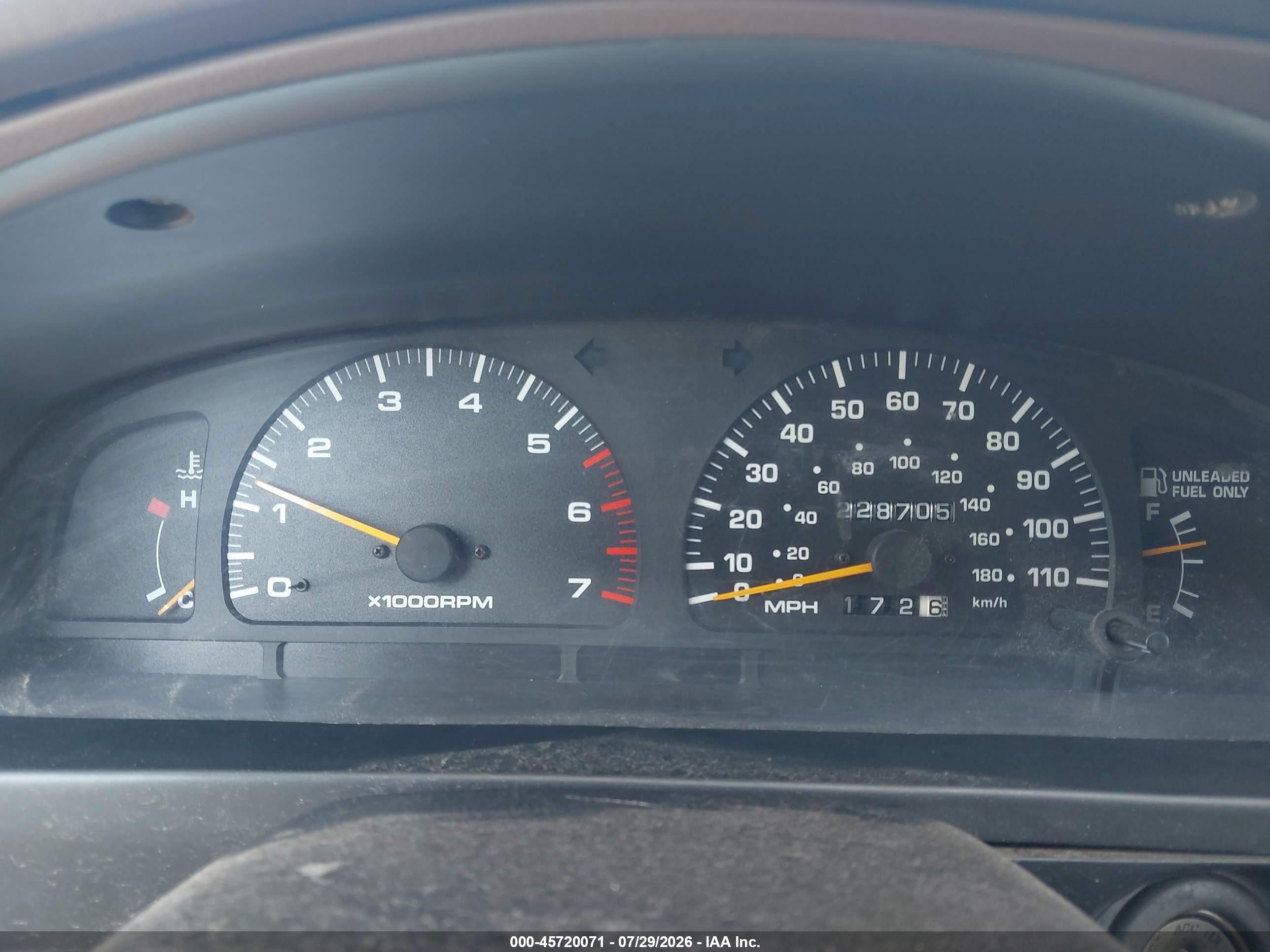 1997 Toyota 4runner Sr5 V6 Желто-коричневый vin: JT3HN86RXV0075065