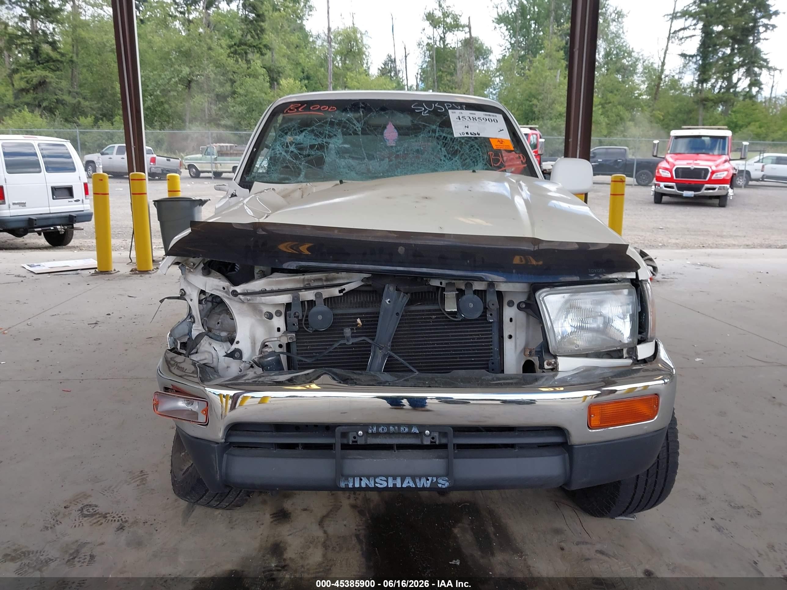 1998 Toyota 4runner Sr5 V6 White vin: JT3HN86RXW0137811