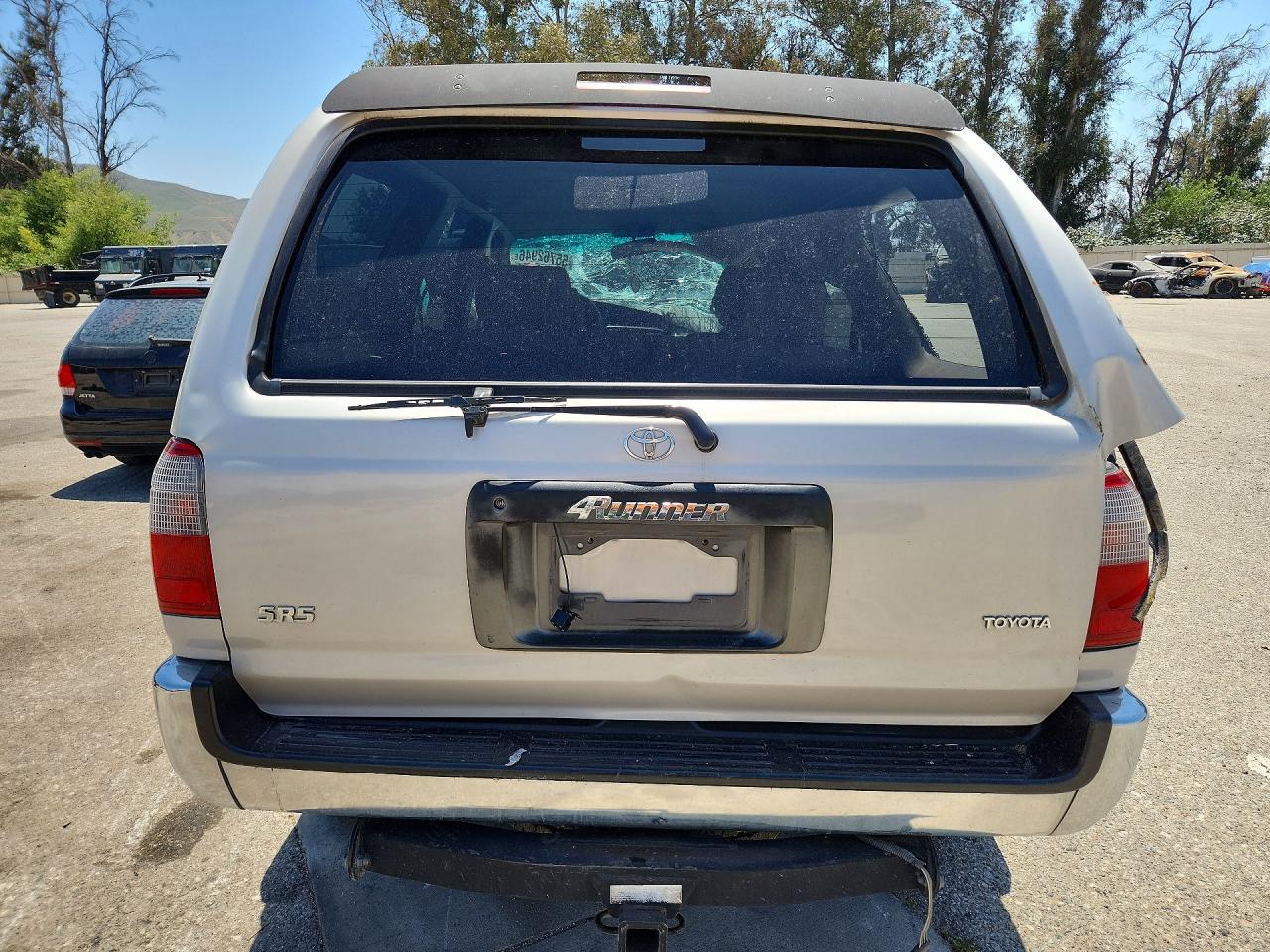 1998 Toyota 4runner Sr5 Gray vin: JT3HN86RXW0154592