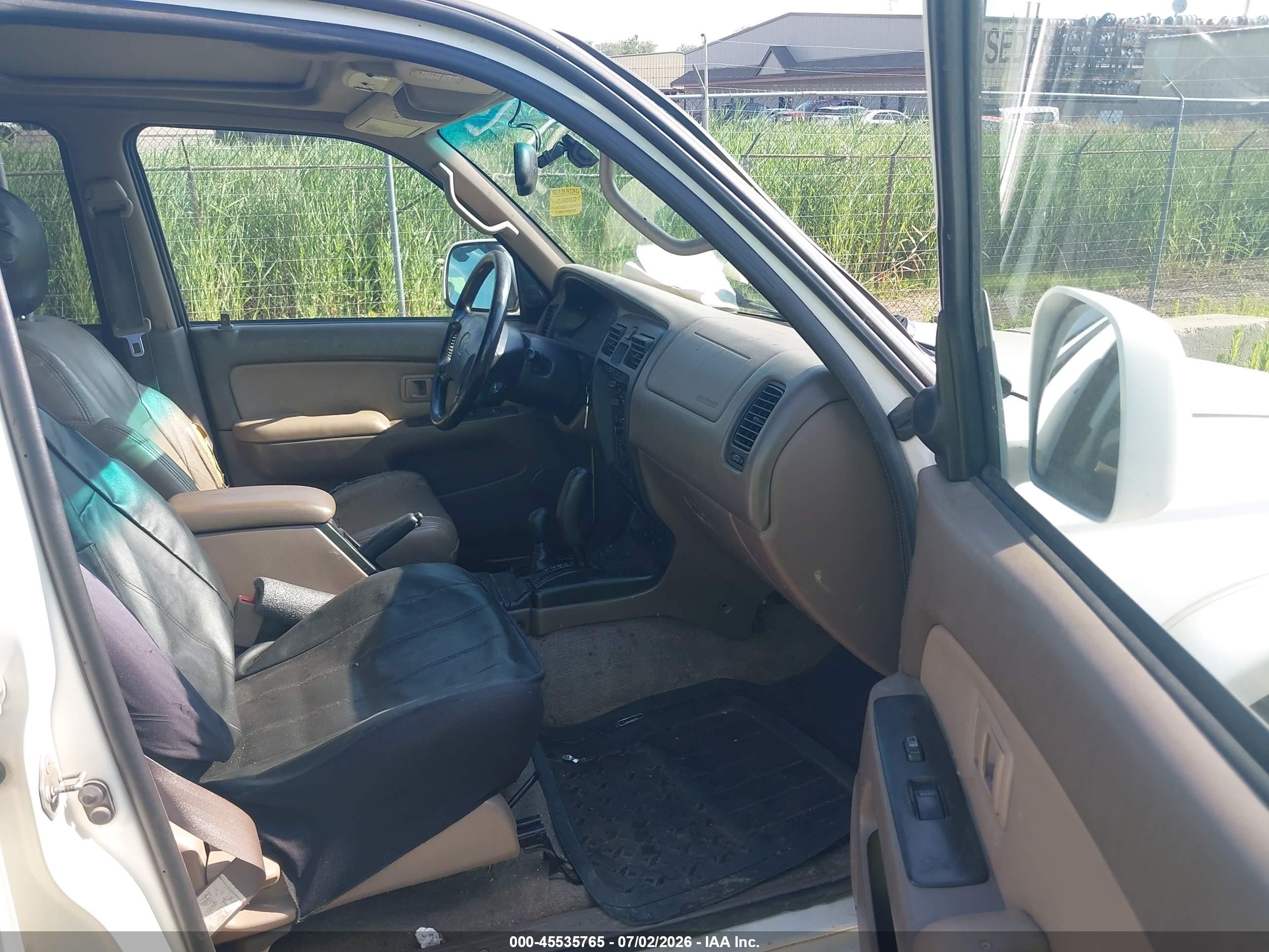 2000 Toyota 4runner Sr5 V6 White vin: JT3HN86RXY0279370