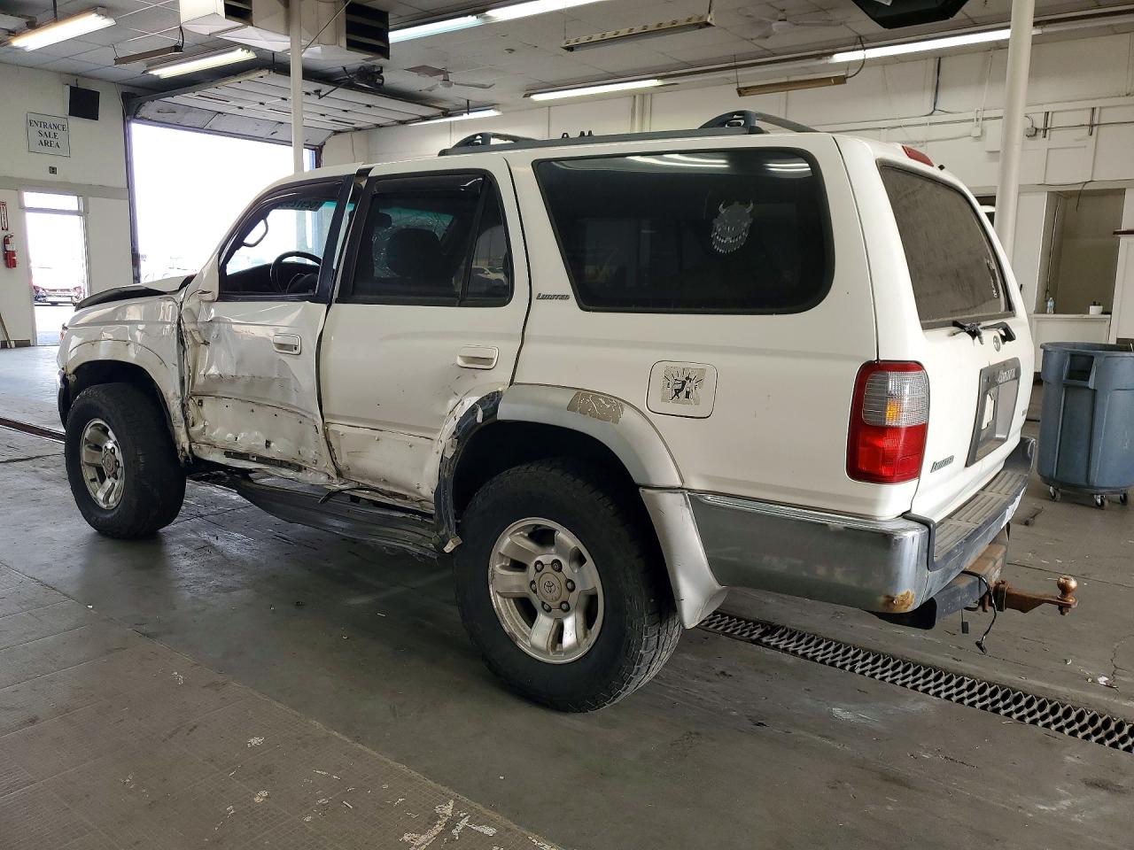 1996 Toyota 4runner Limited White vin: JT3HN87R0T0040255