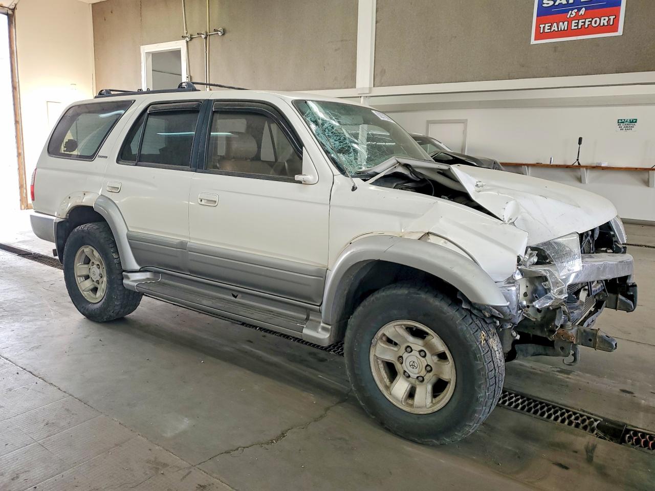 1996 Toyota 4runner Limited White vin: JT3HN87R0T0040255