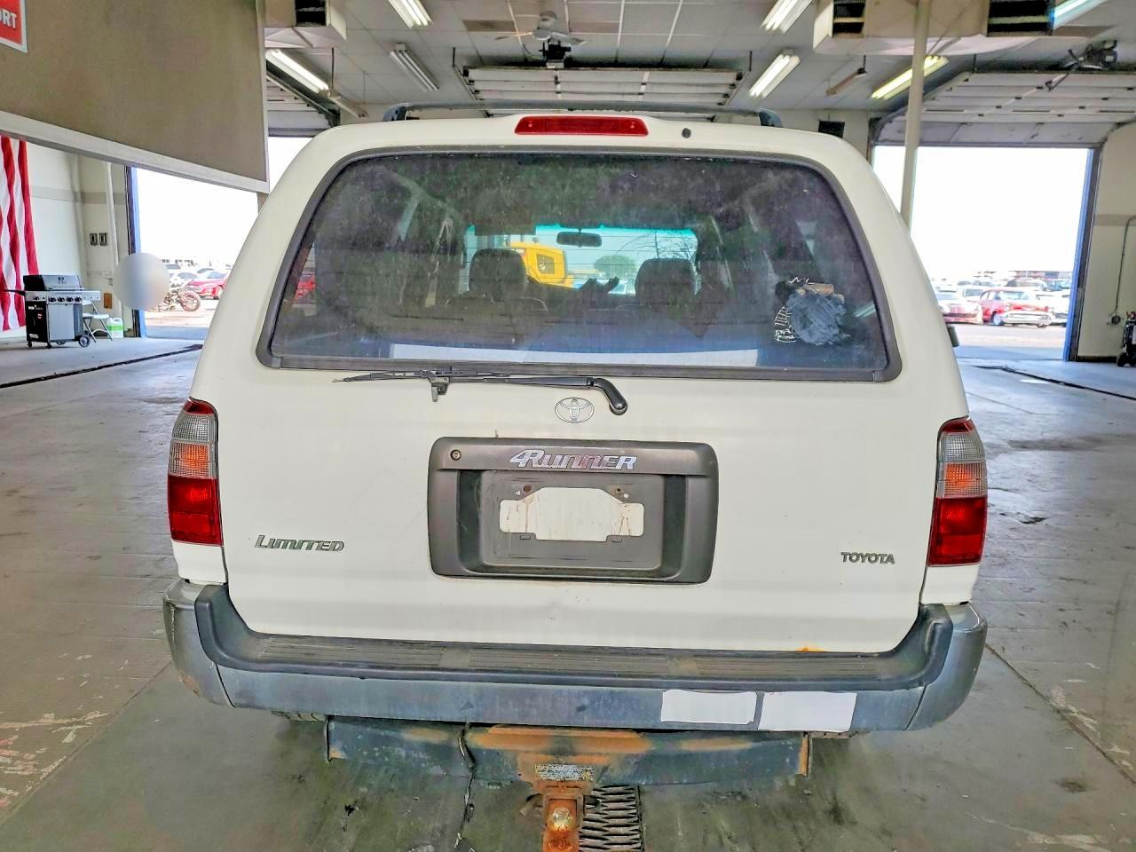 1996 Toyota 4runner Limited White vin: JT3HN87R0T0040255