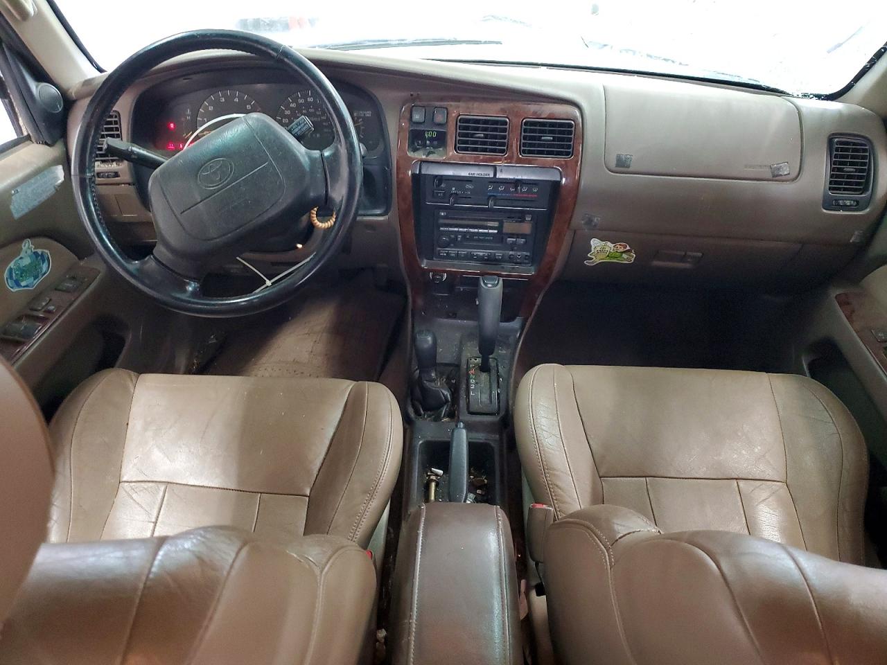 1996 Toyota 4runner Limited White vin: JT3HN87R0T0040255