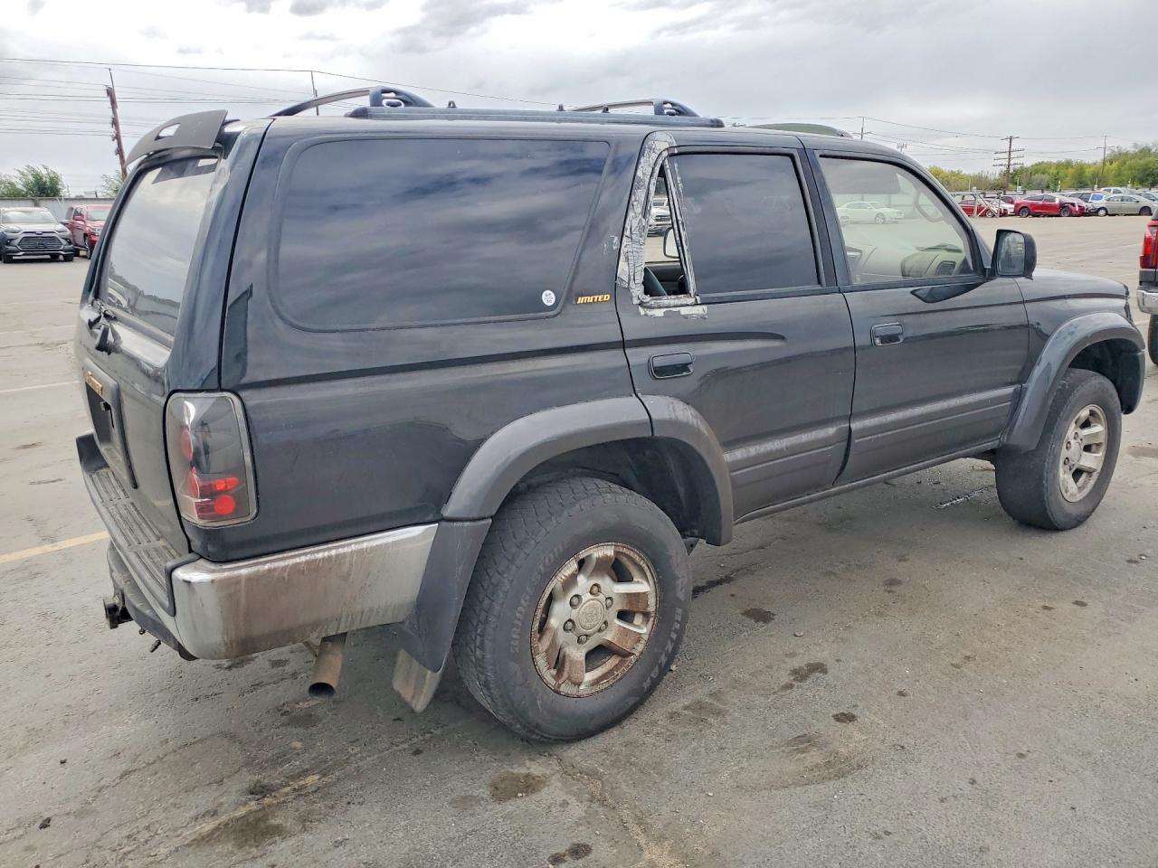 1997 Toyota 4runner Limited Black vin: JT3HN87R0V0059956