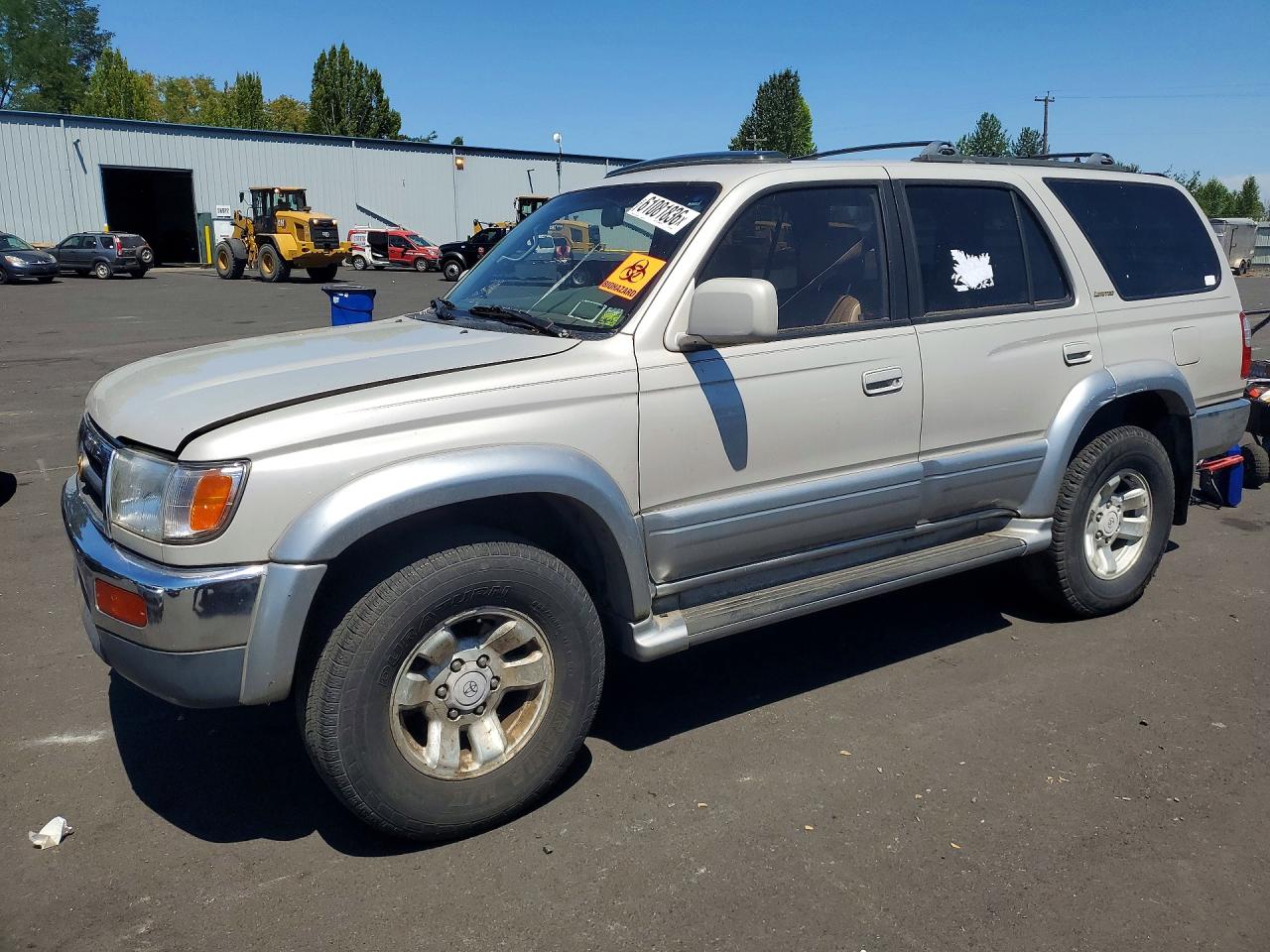 1998 Toyota 4runner Limited Серебряный vin: JT3HN87R0W0164885