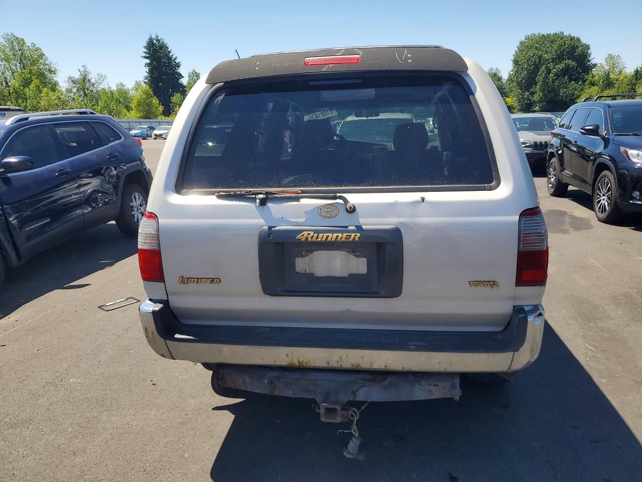 1998 Toyota 4runner Limited Серебряный vin: JT3HN87R0W0164885