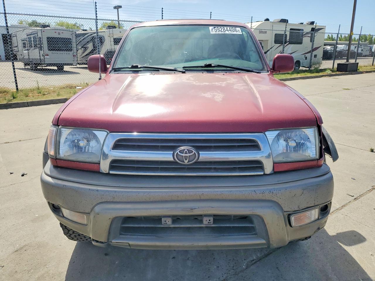 1999 Toyota 4runner Limited Red vin: JT3HN87R0X0208515
