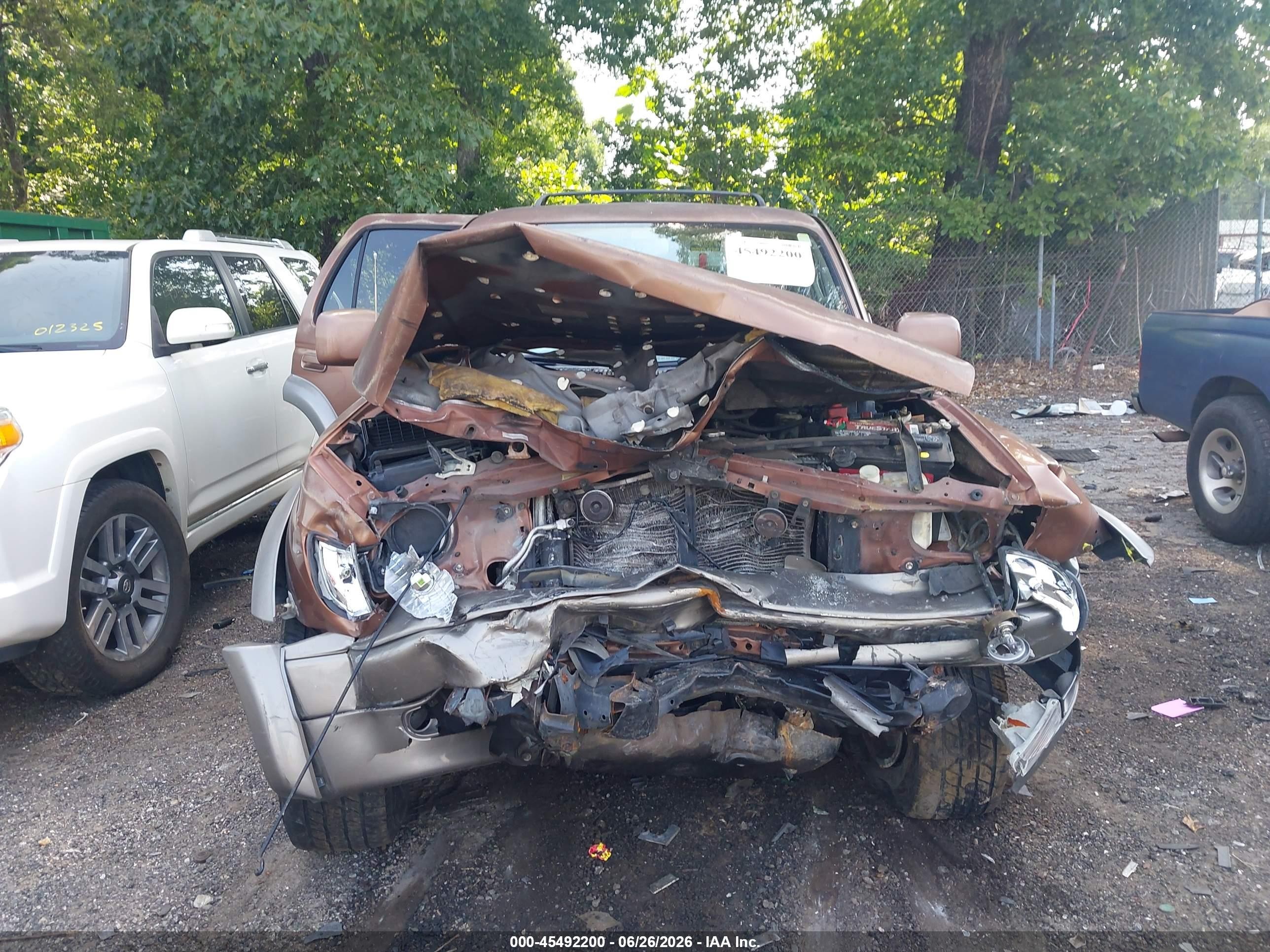 1999 Toyota 4runner Limited V6 Коричневый vin: JT3HN87R0X9020024