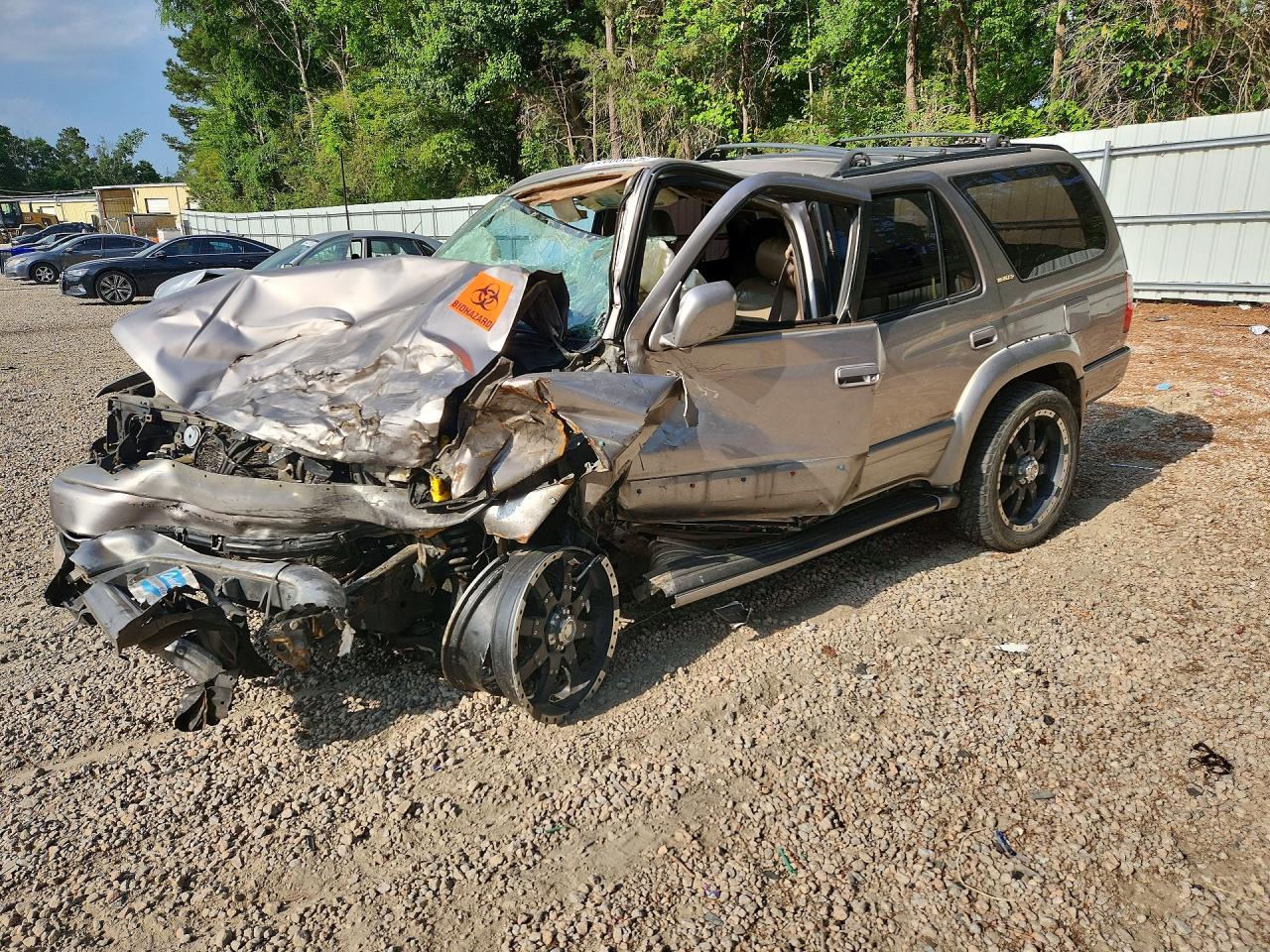 2002 Toyota 4runner Limited Gray vin: JT3HN87R120368069