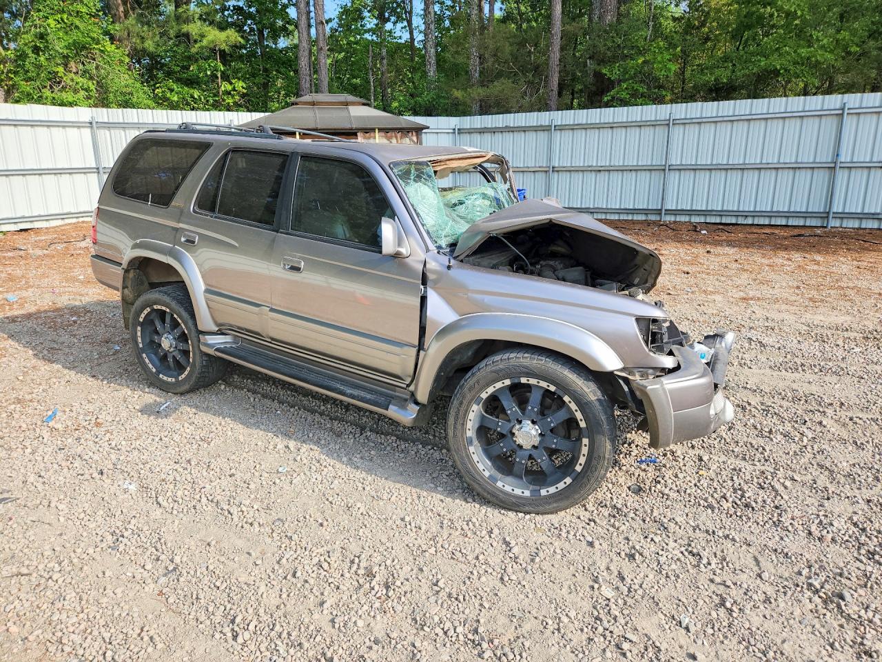 2002 Toyota 4runner Limited Gray vin: JT3HN87R120368069