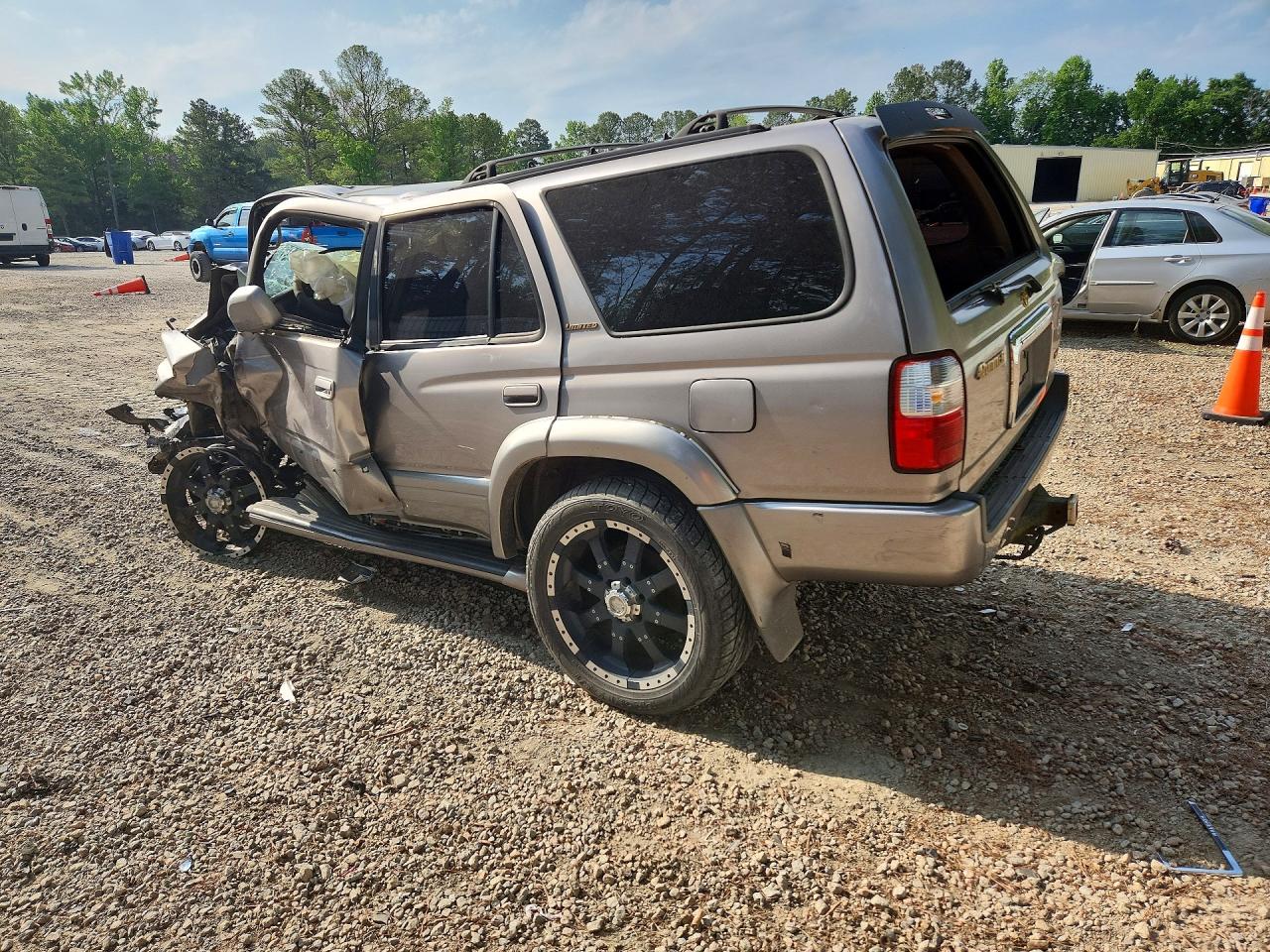 2002 Toyota 4runner Limited Gray vin: JT3HN87R120368069