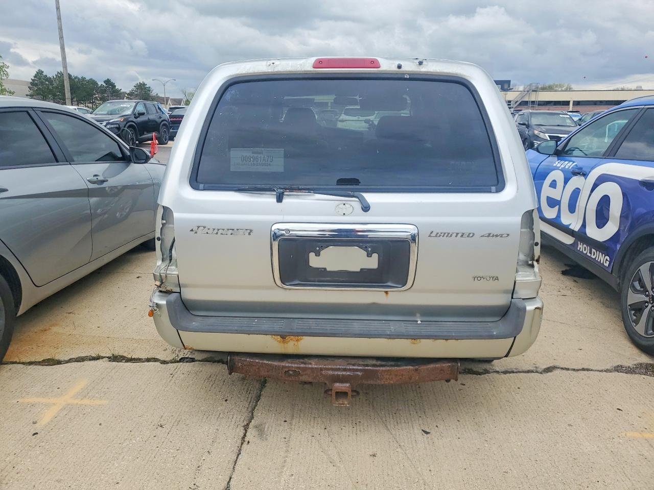 2002 Toyota 4runner Limited Серебряный vin: JT3HN87R120371294