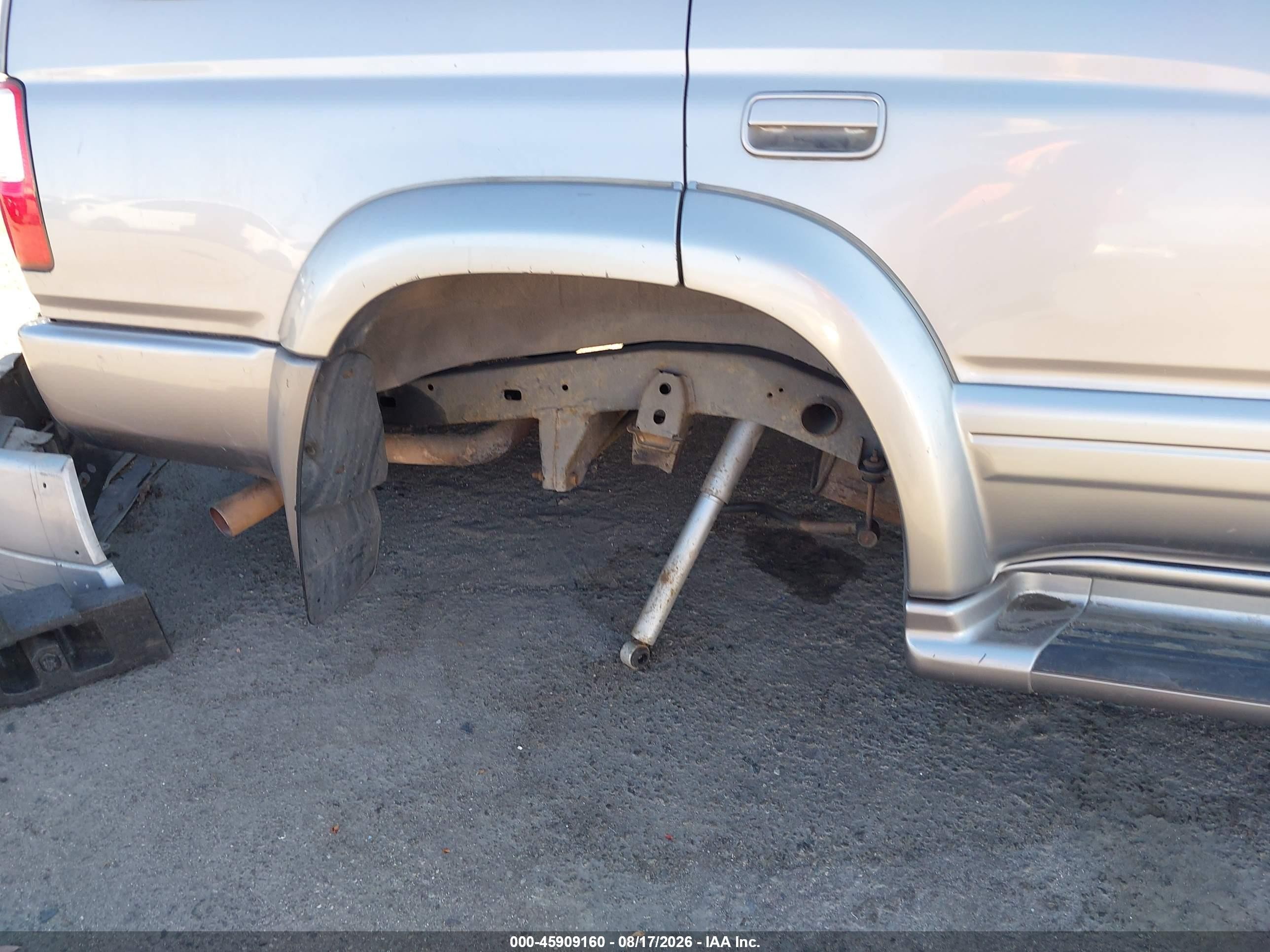 2002 Toyota 4runner Limited V6 Silver vin: JT3HN87R129078622