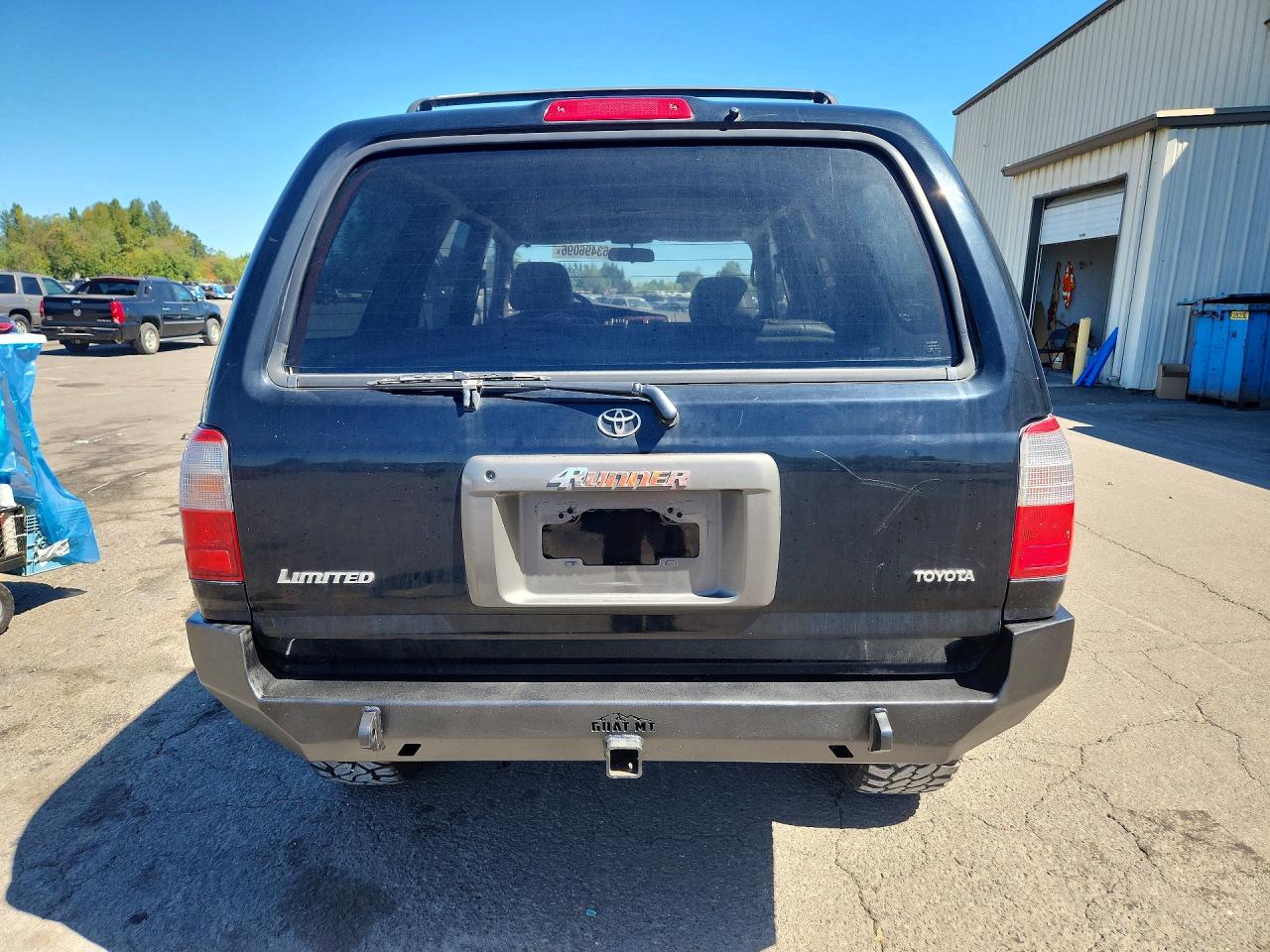 1997 Toyota 4runner Limited Black vin: JT3HN87R1V0053261