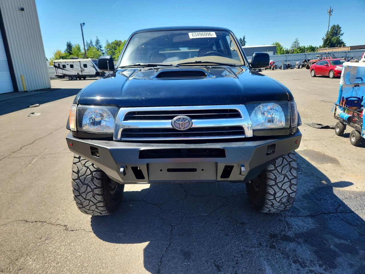 1997 Toyota 4runner Limited Black vin: JT3HN87R1V0053261