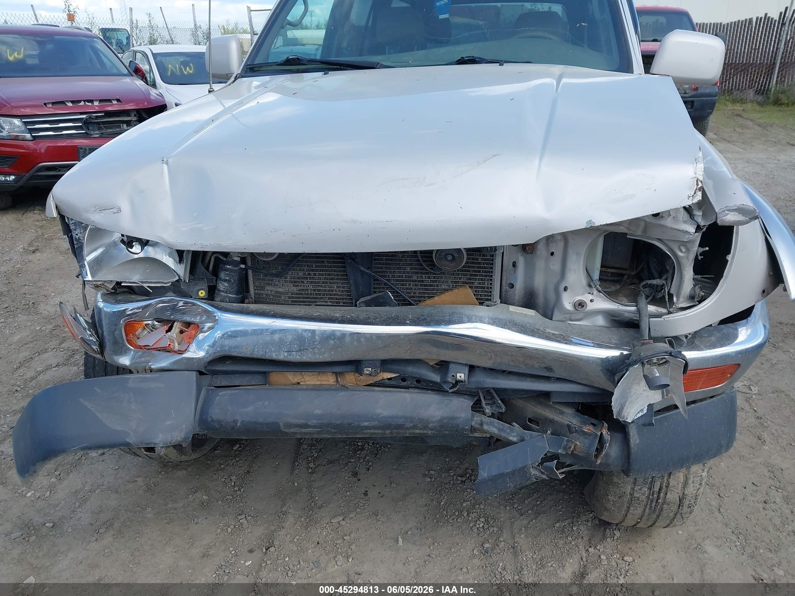 1998 Toyota 4runner Sr5 V6 Limited Silver vin: JT3HN87R1W9011296