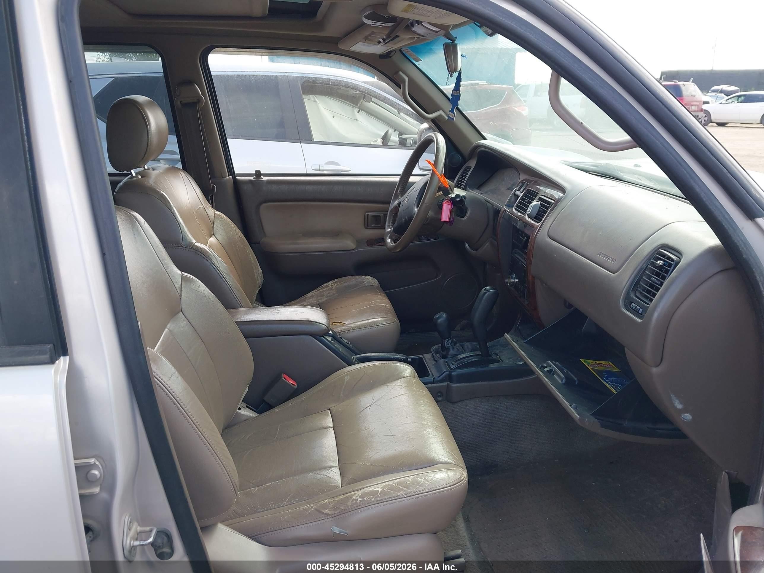 1998 Toyota 4runner Sr5 V6 Limited Silver vin: JT3HN87R1W9011296