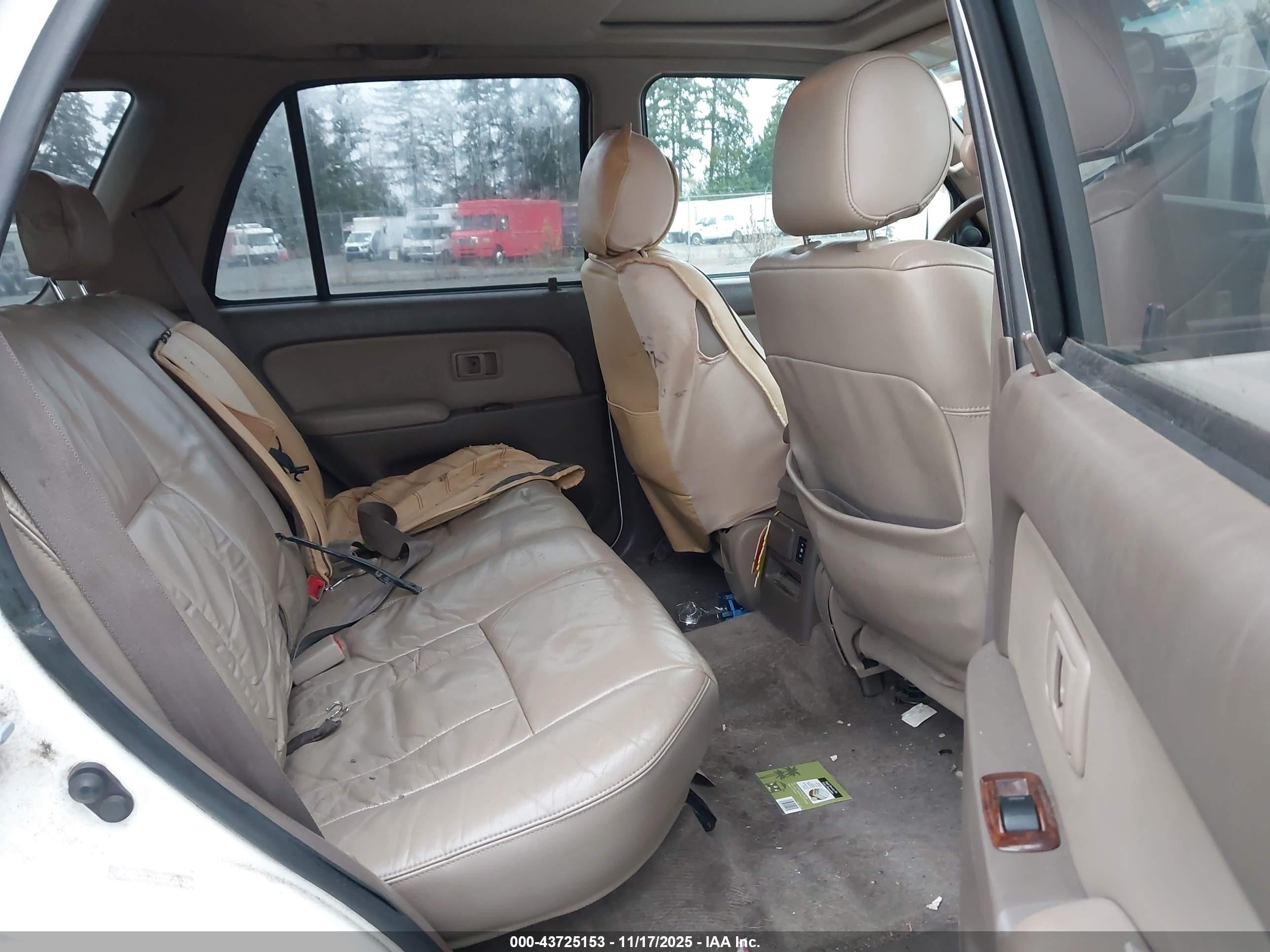 1999 Toyota 4runner Limited V6 Белый vin: JT3HN87R1X0199274