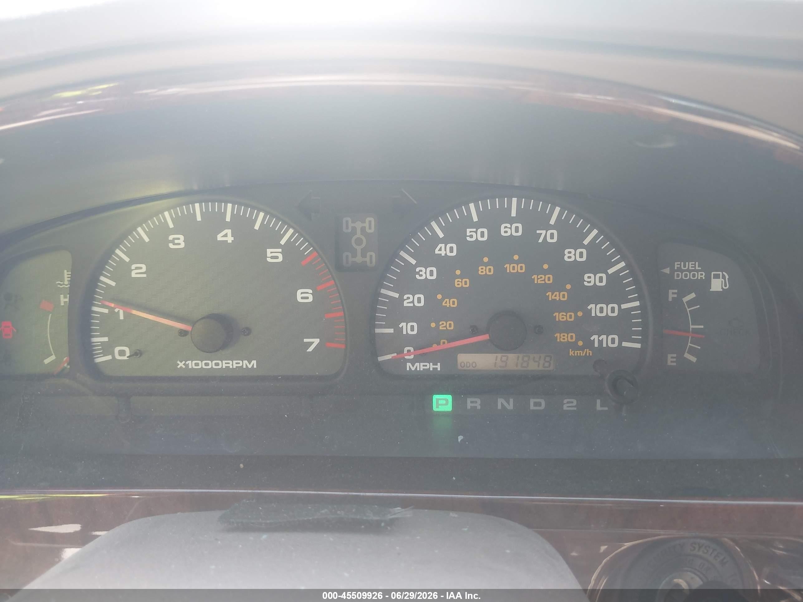 1999 Toyota 4runner Limited V6 Green vin: JT3HN87R1X0204036