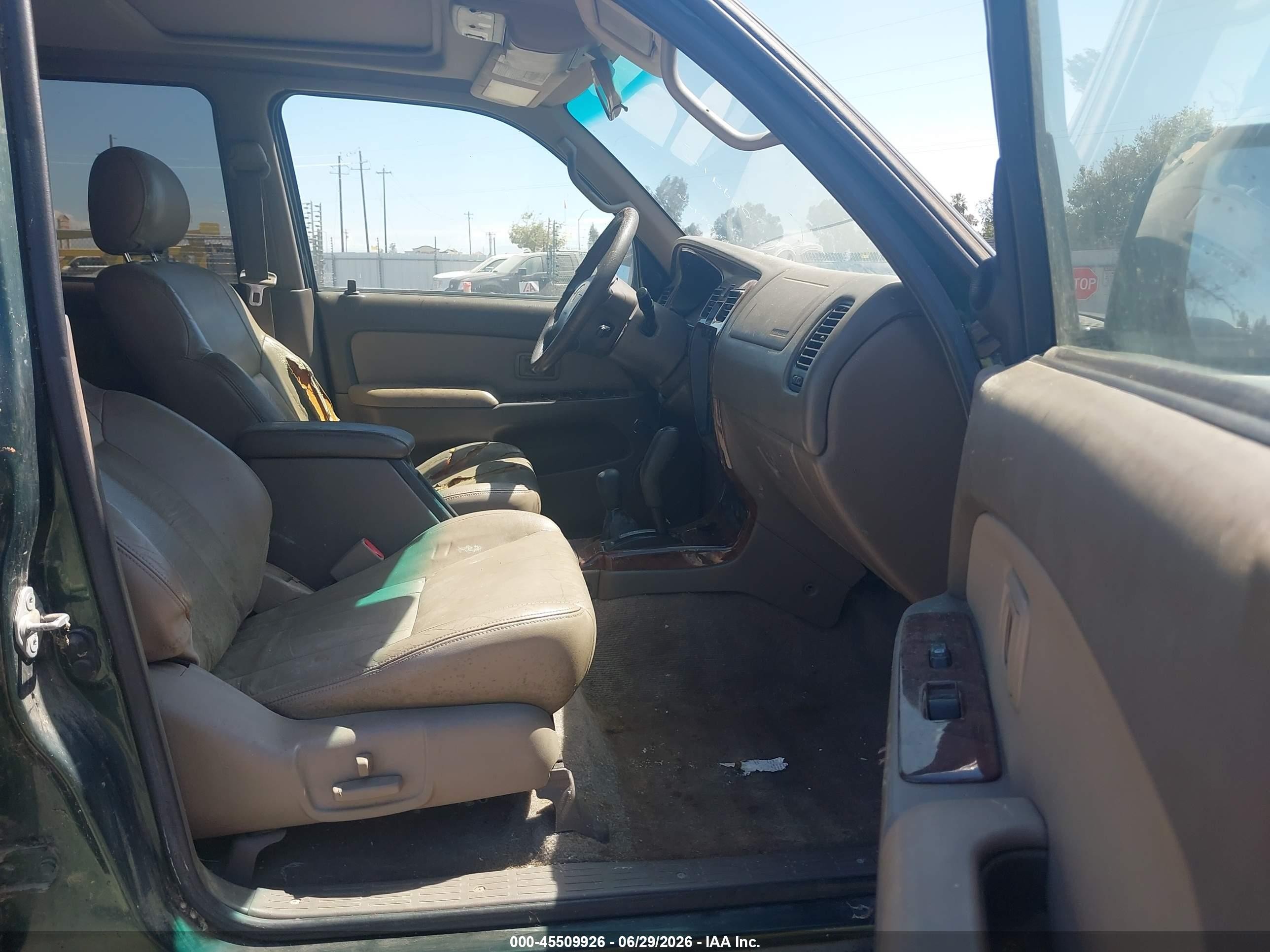 1999 Toyota 4runner Limited V6 Green vin: JT3HN87R1X0204036
