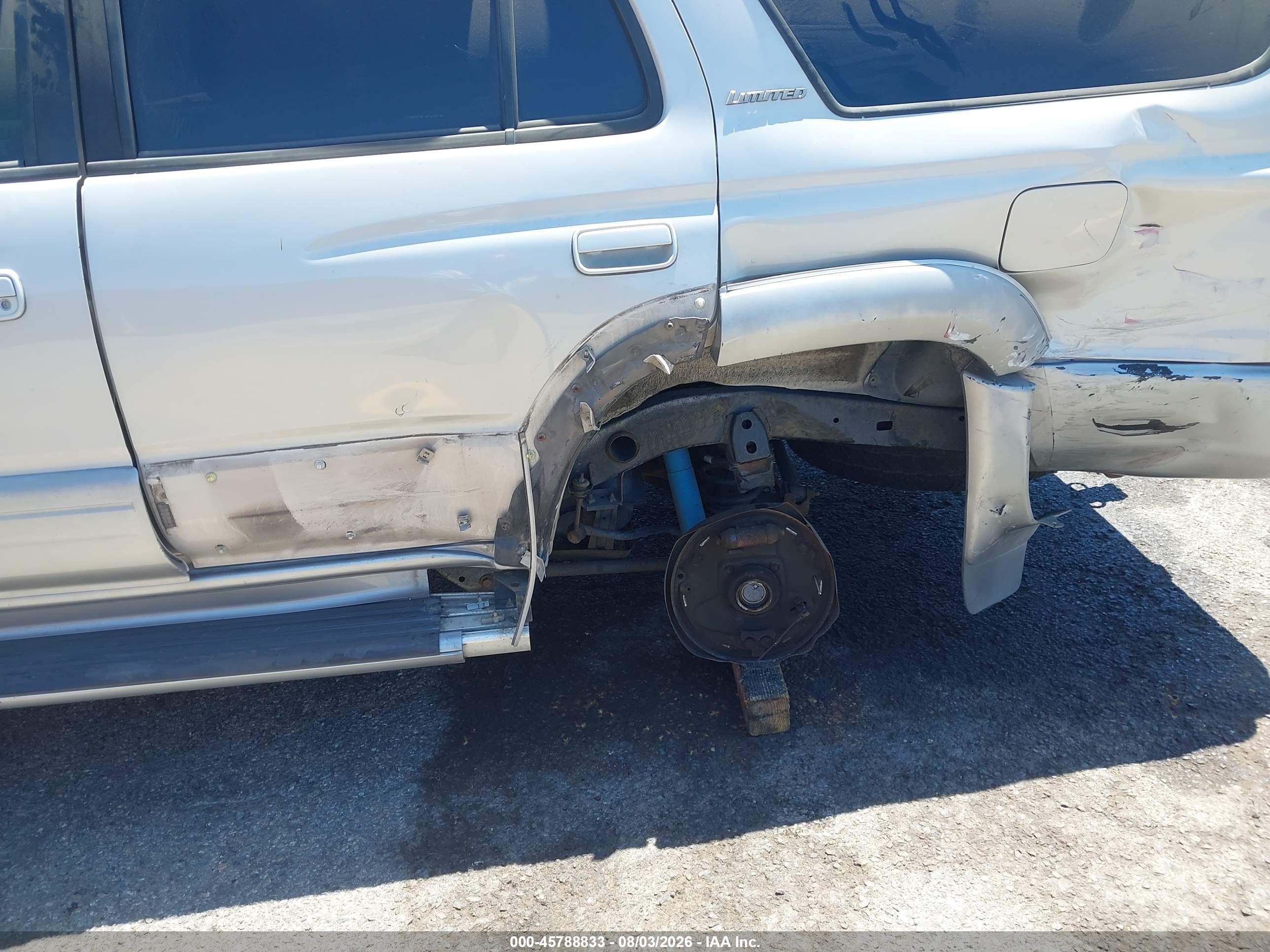 1999 Toyota 4runner Limited V6 Champagne vin: JT3HN87R1X0258744