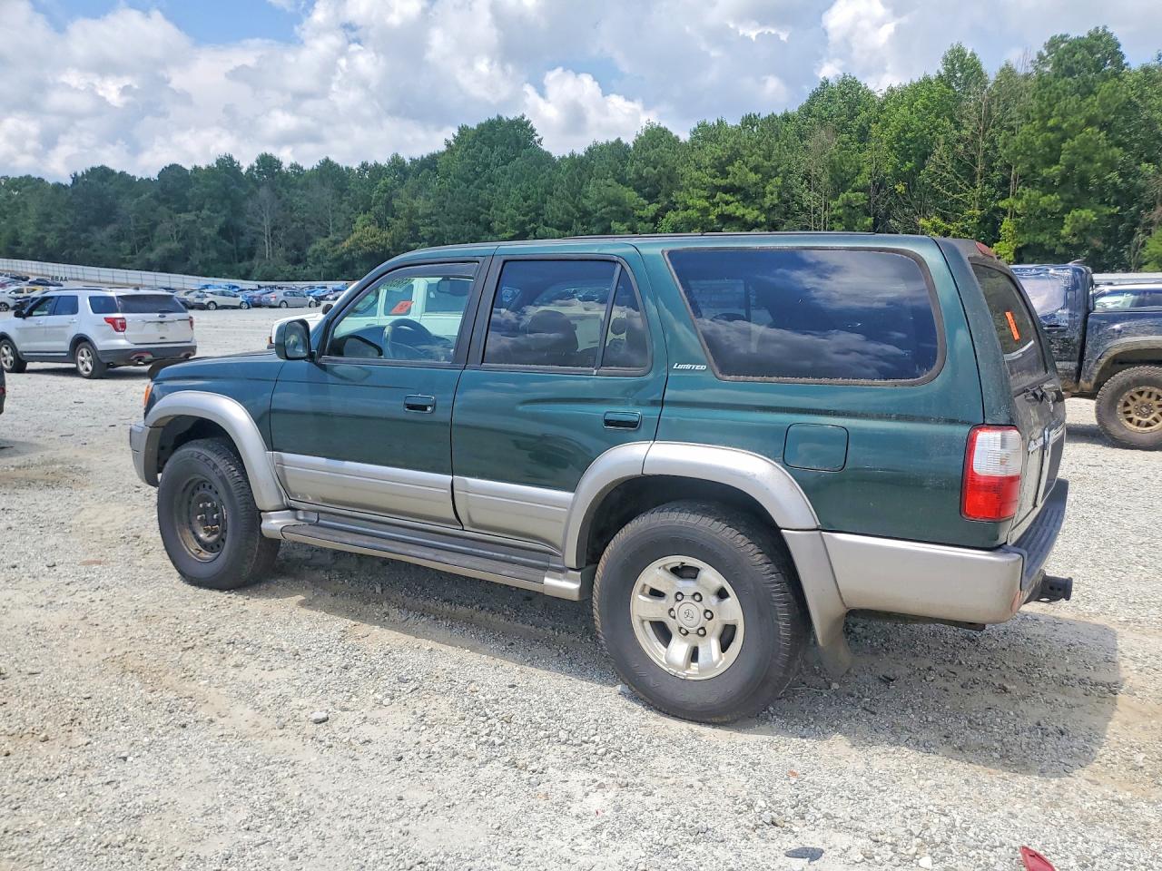 2002 Toyota 4runner Limited Green vin: JT3HN87R229071579