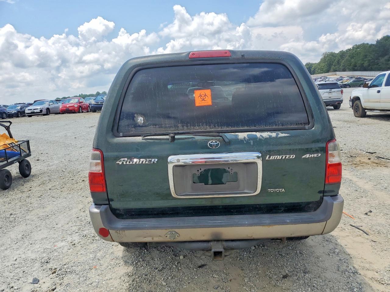 2002 Toyota 4runner Limited Green vin: JT3HN87R229071579