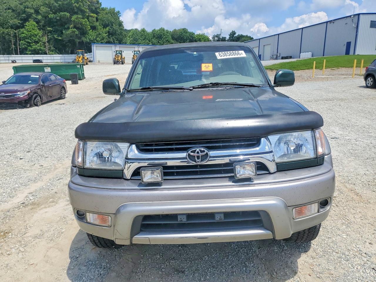 2002 Toyota 4runner Limited Green vin: JT3HN87R229071579