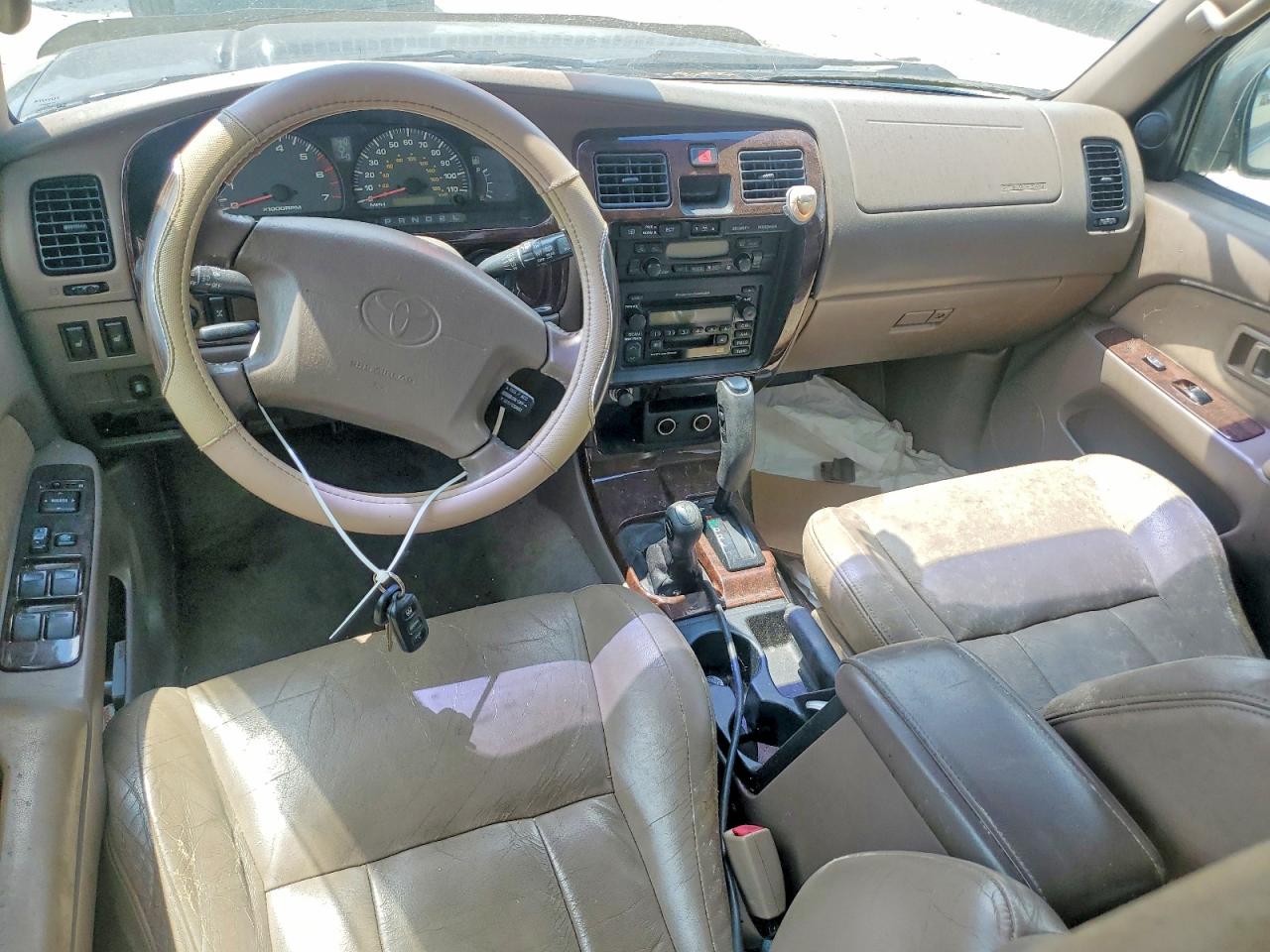 2002 Toyota 4runner Limited Green vin: JT3HN87R229071579