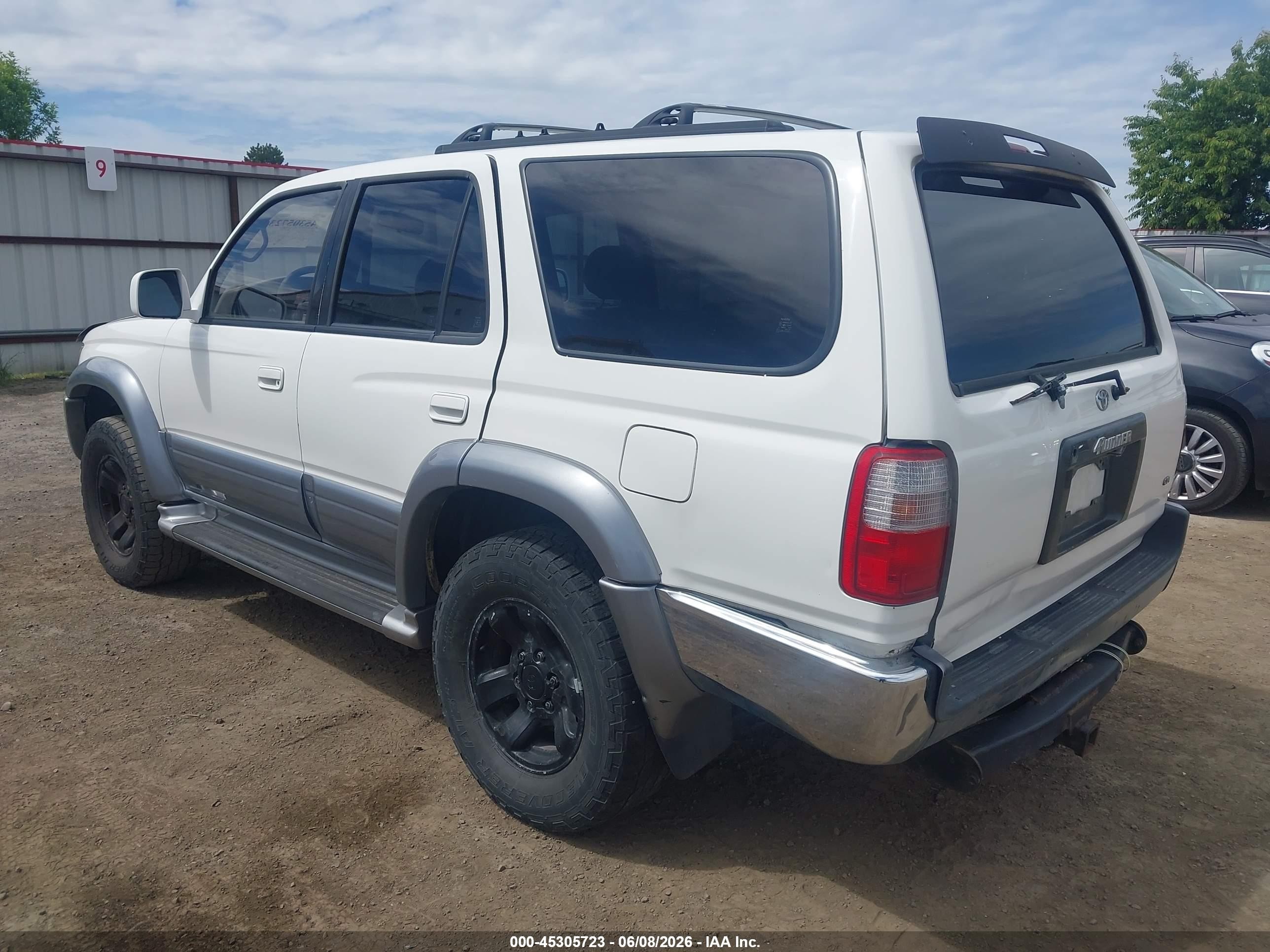 1997 Toyota 4runner Sr5 V6 Limited White vin: JT3HN87R2V0086155
