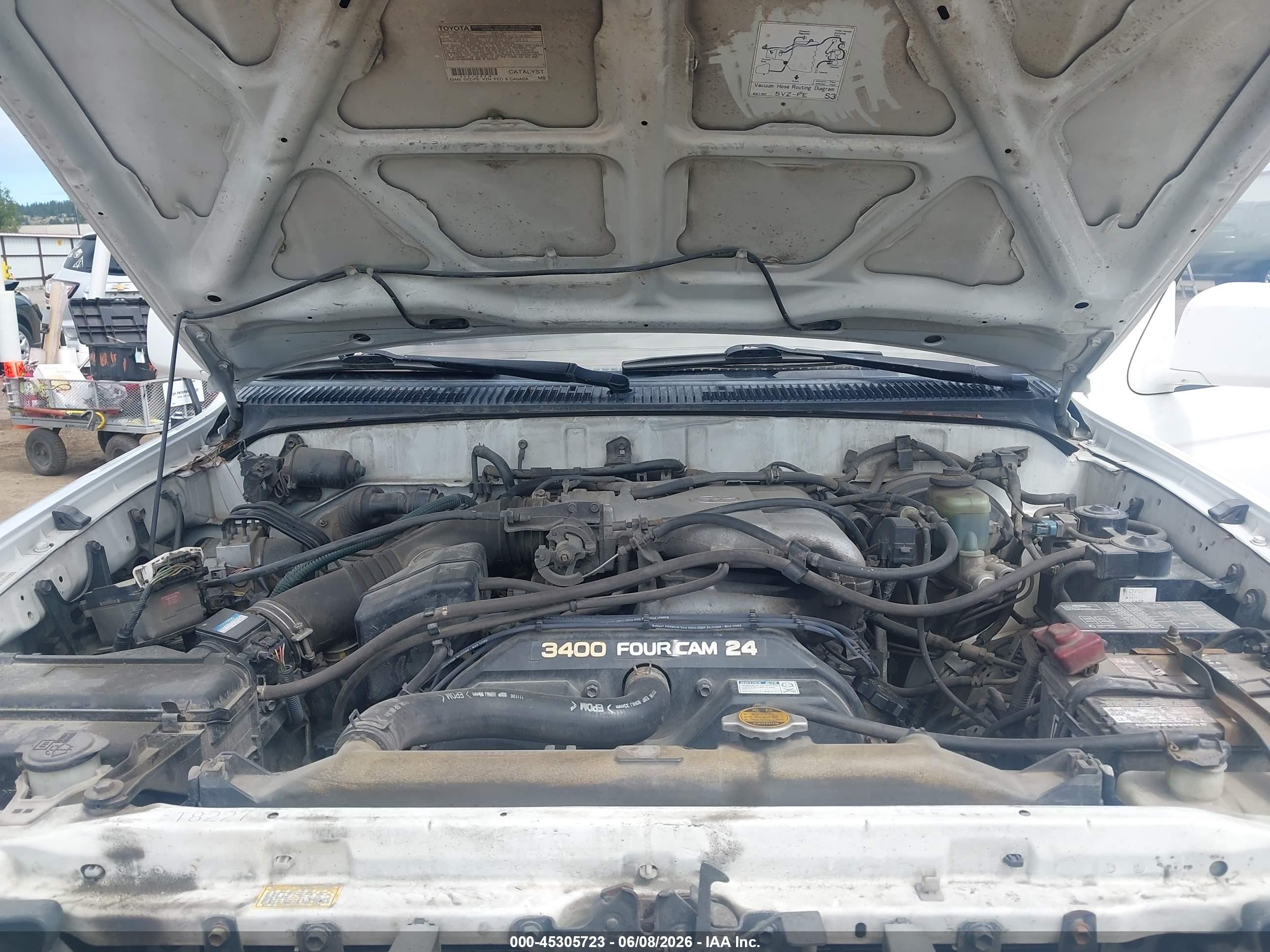 1997 Toyota 4runner Sr5 V6 Limited White vin: JT3HN87R2V0086155