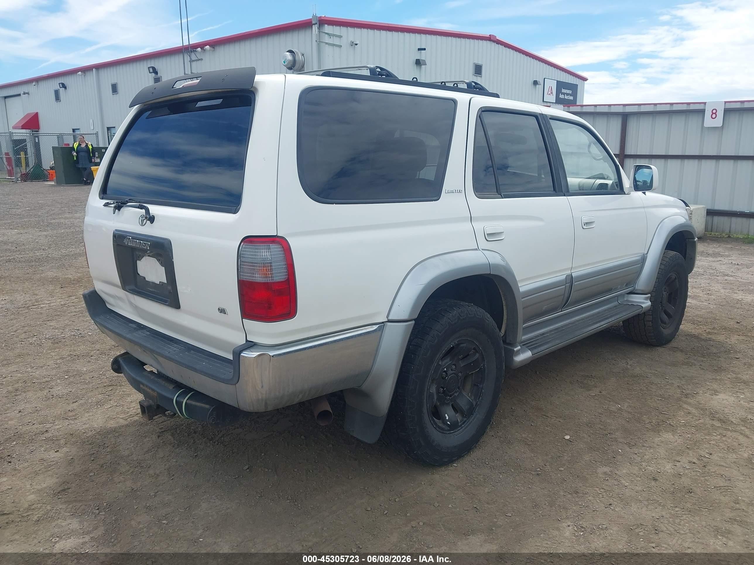1997 Toyota 4runner Sr5 V6 Limited White vin: JT3HN87R2V0086155