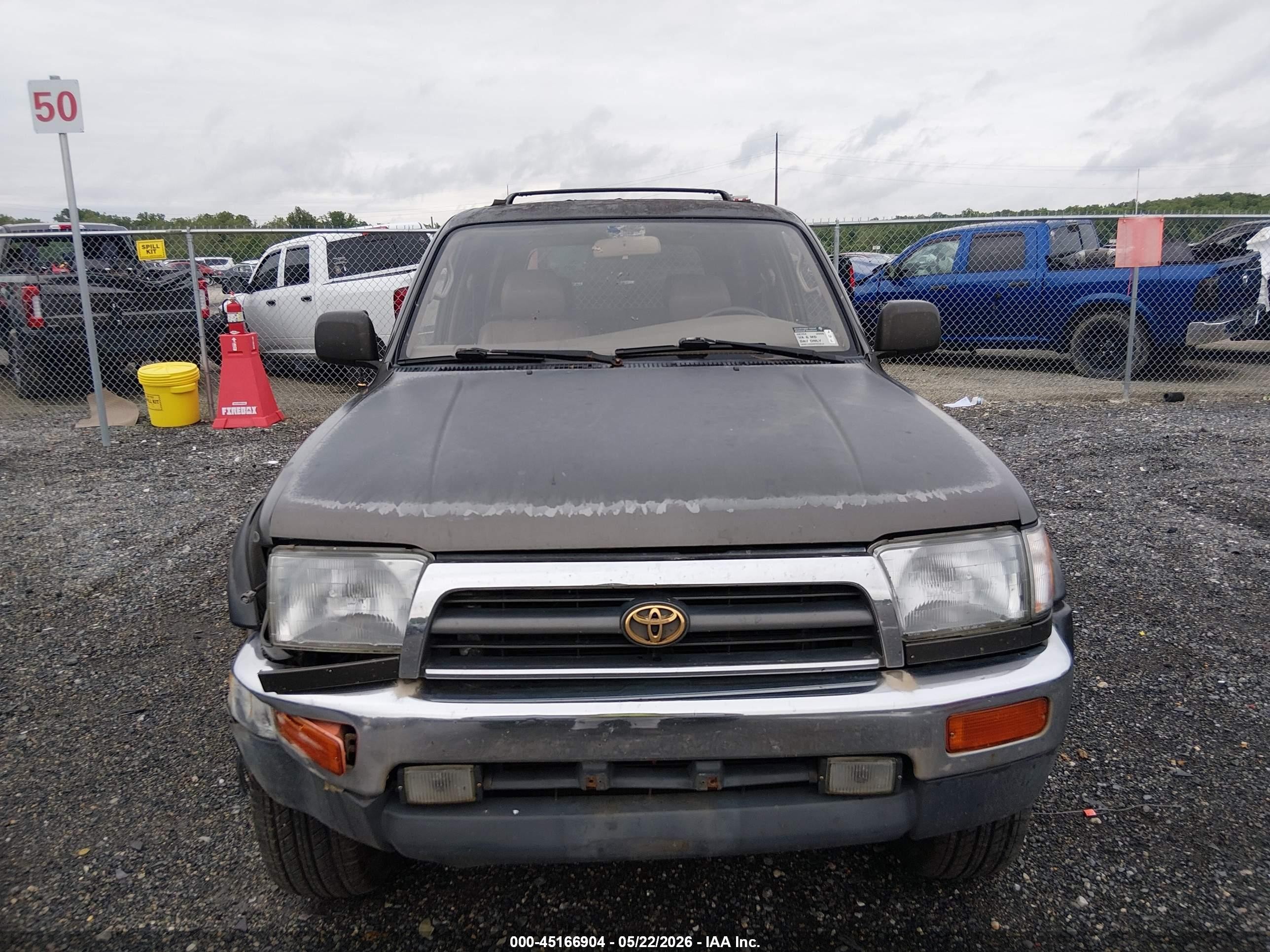 1997 Toyota 4runner Sr5 V6 Limited Gray vin: JT3HN87R2V0122653