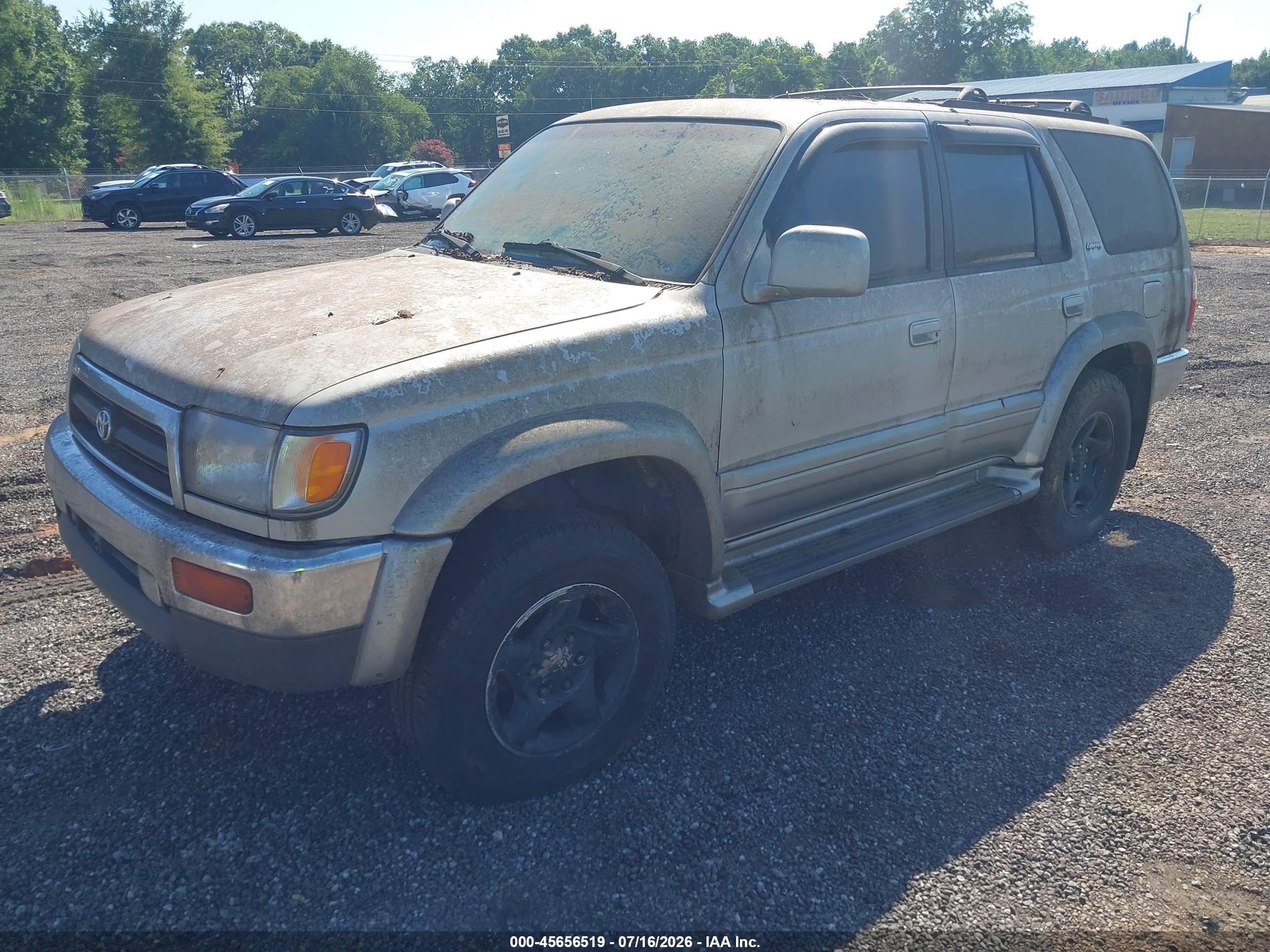 1998 Toyota 4runner Sr5 V6 Limited Silver vin: JT3HN87R2W0180473