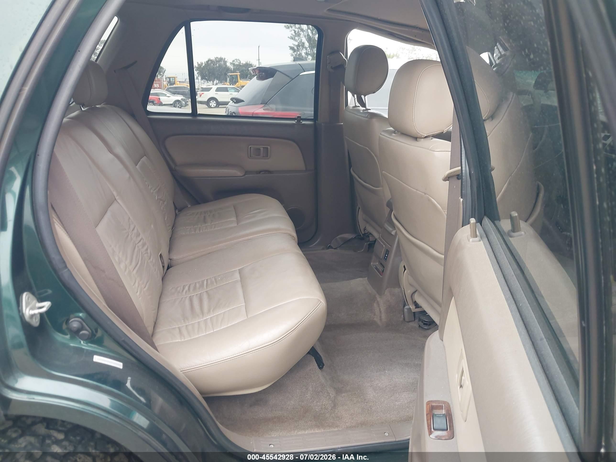 1999 Toyota 4runner Limited V6 Green vin: JT3HN87R2X0229382