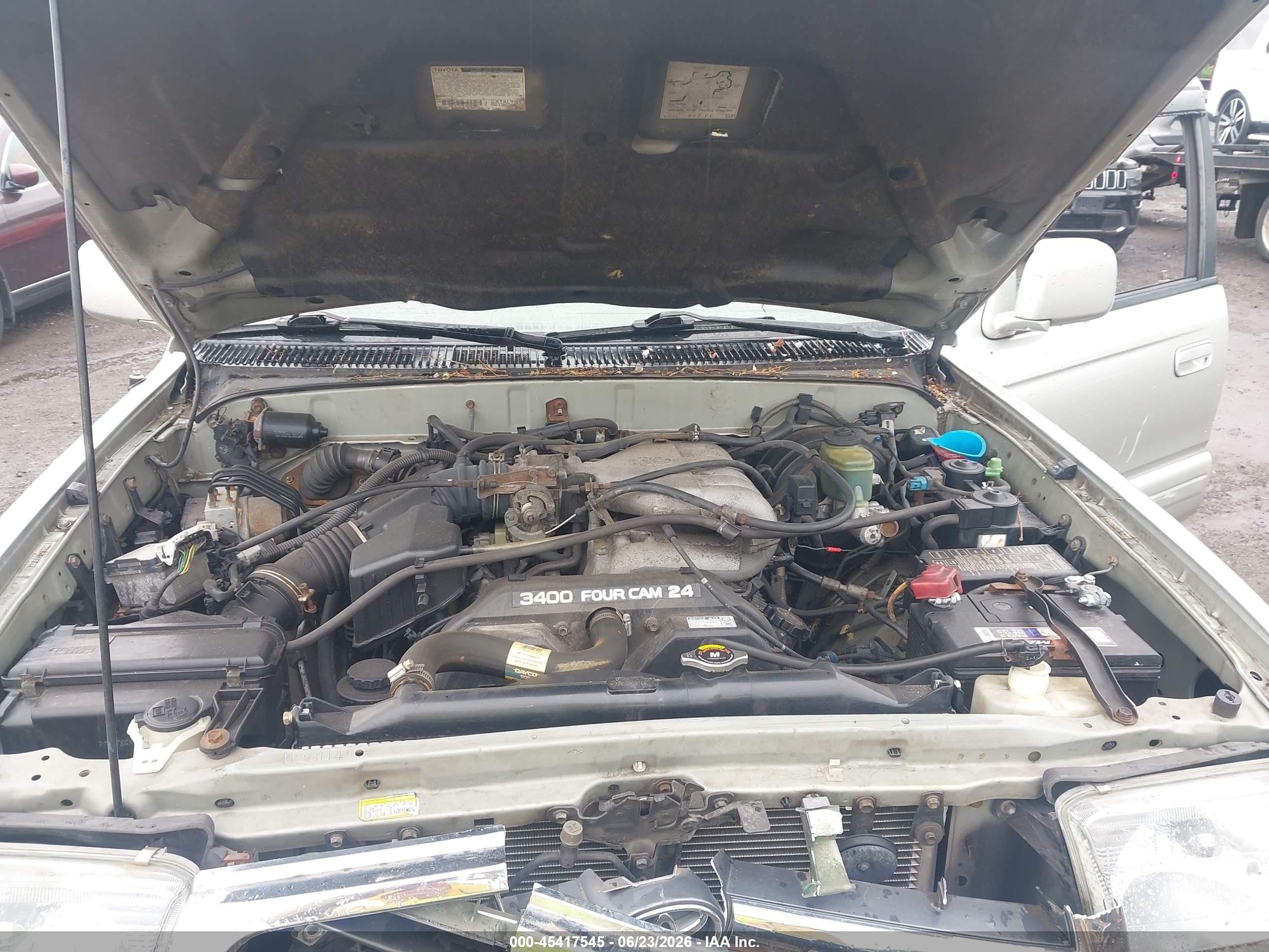 1999 Toyota 4runner Limited V6 Silver vin: JT3HN87R2X0244710