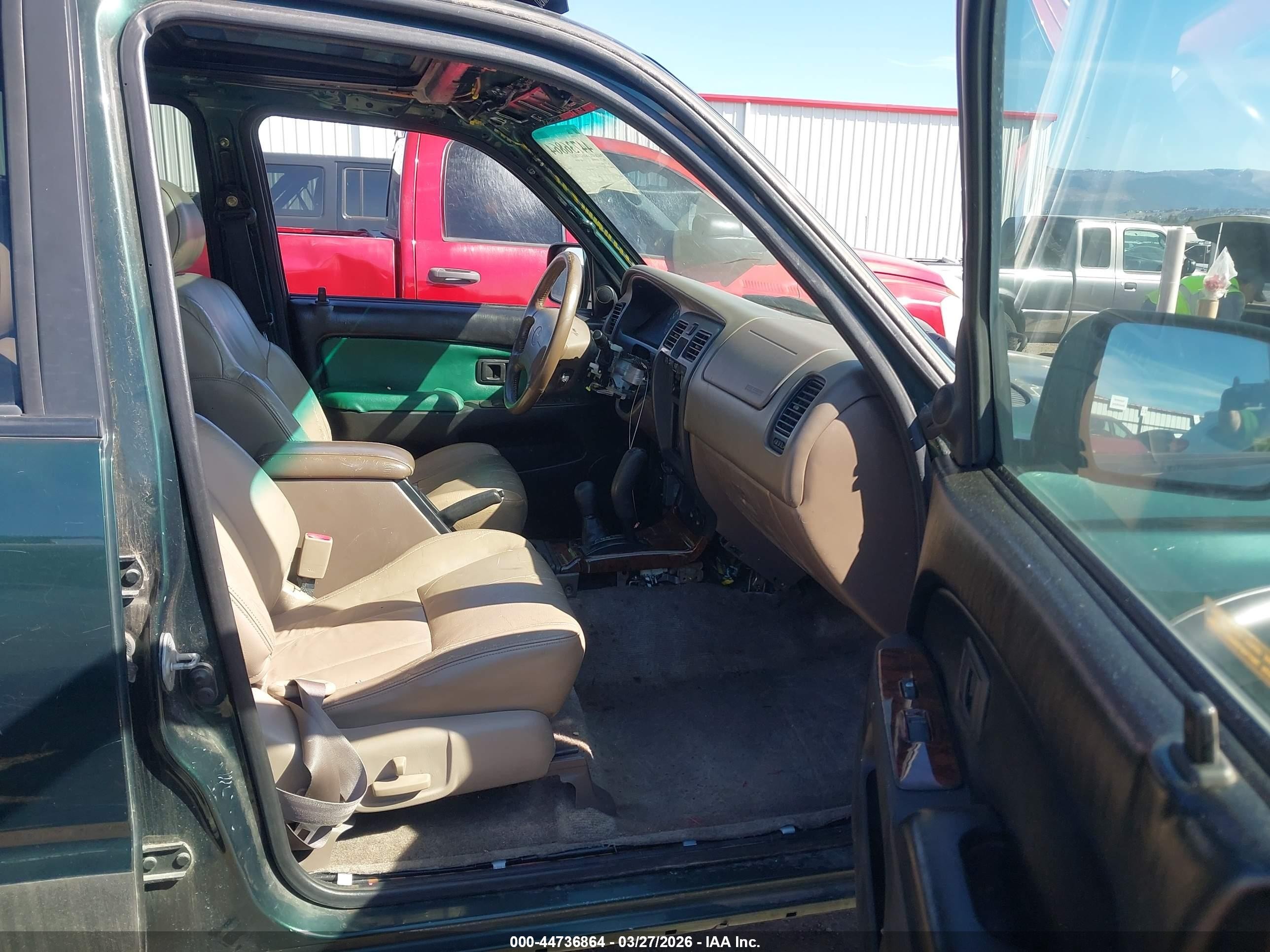 1999 Toyota 4runner Limited V6 Green vin: JT3HN87R2X9022017