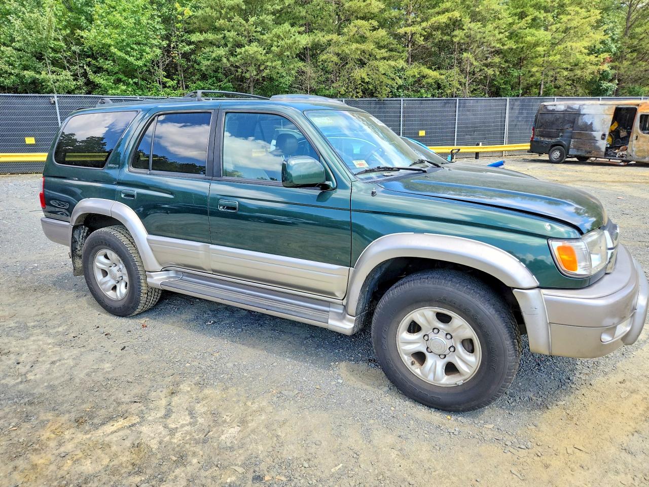 2001 Toyota 4runner Limited Green vin: JT3HN87R319054031