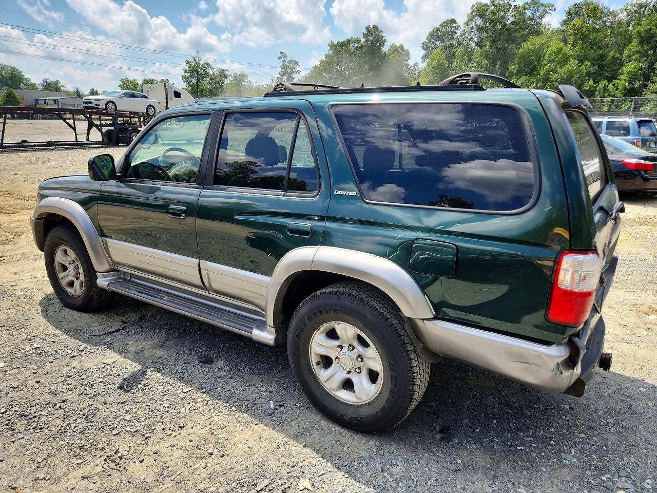 2001 Toyota 4runner Limited Green vin: JT3HN87R319054031