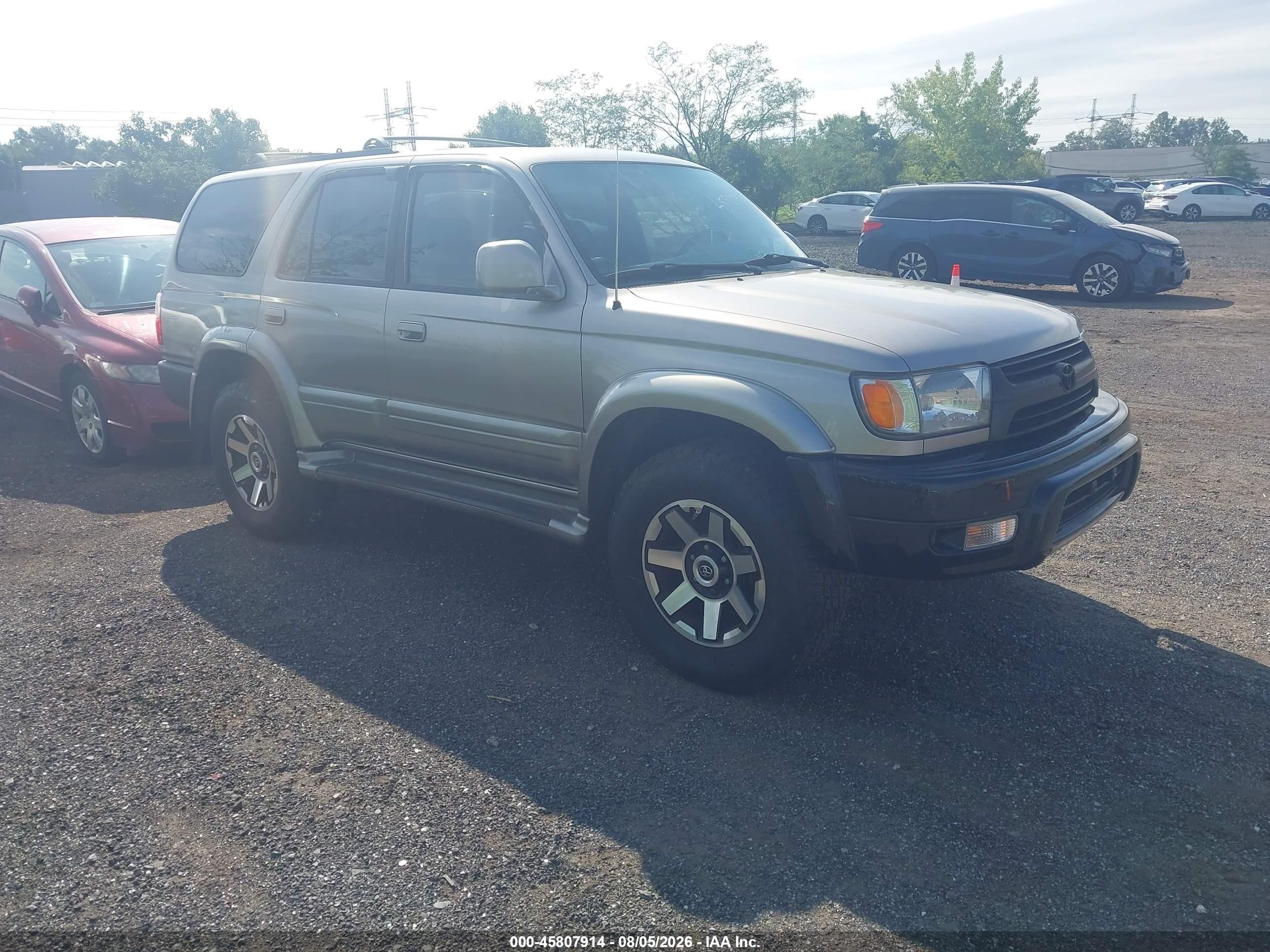 2002 Toyota 4runner Limited V6 Серый vin: JT3HN87R320380840