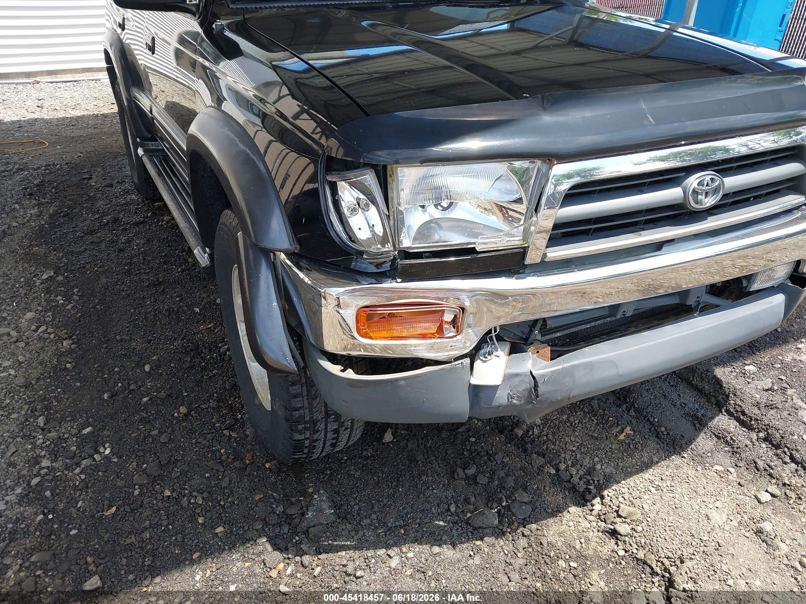 1998 Toyota 4runner Sr5 V6 Limited Black vin: JT3HN87R3W0173449