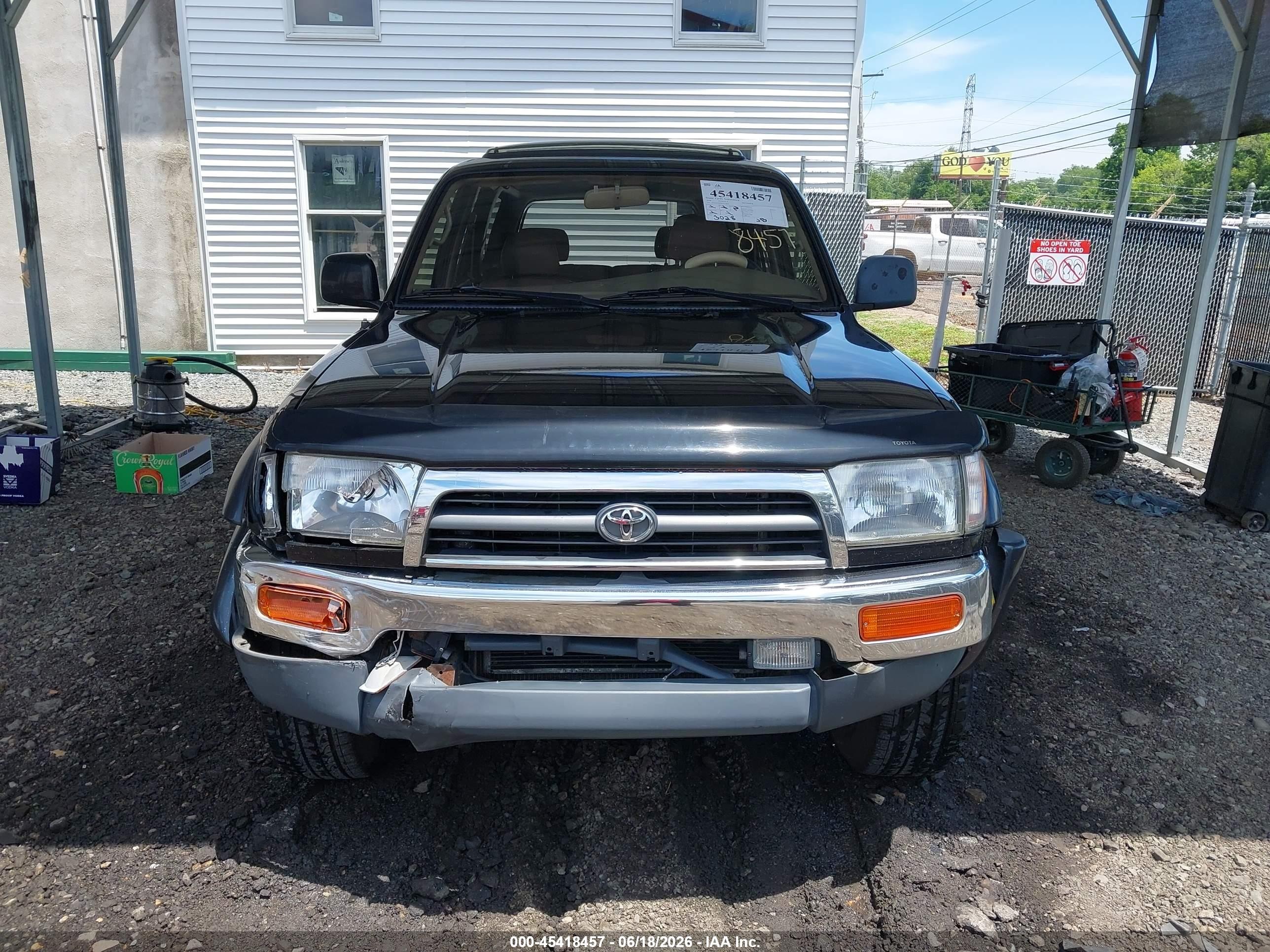 1998 Toyota 4runner Sr5 V6 Limited Black vin: JT3HN87R3W0173449