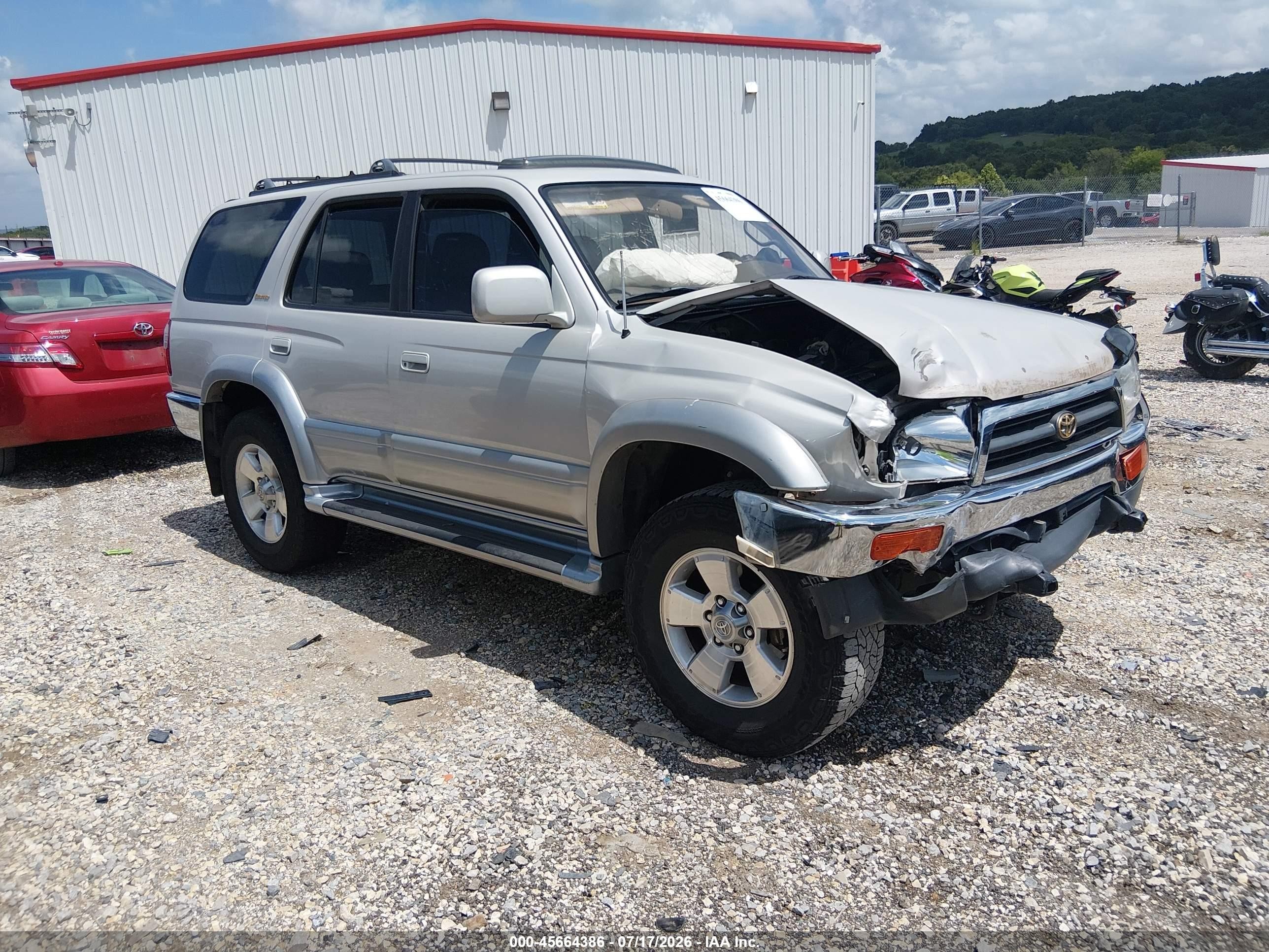 1998 Toyota 4runner Limited Cream vin: JT3HN87R3W0186637