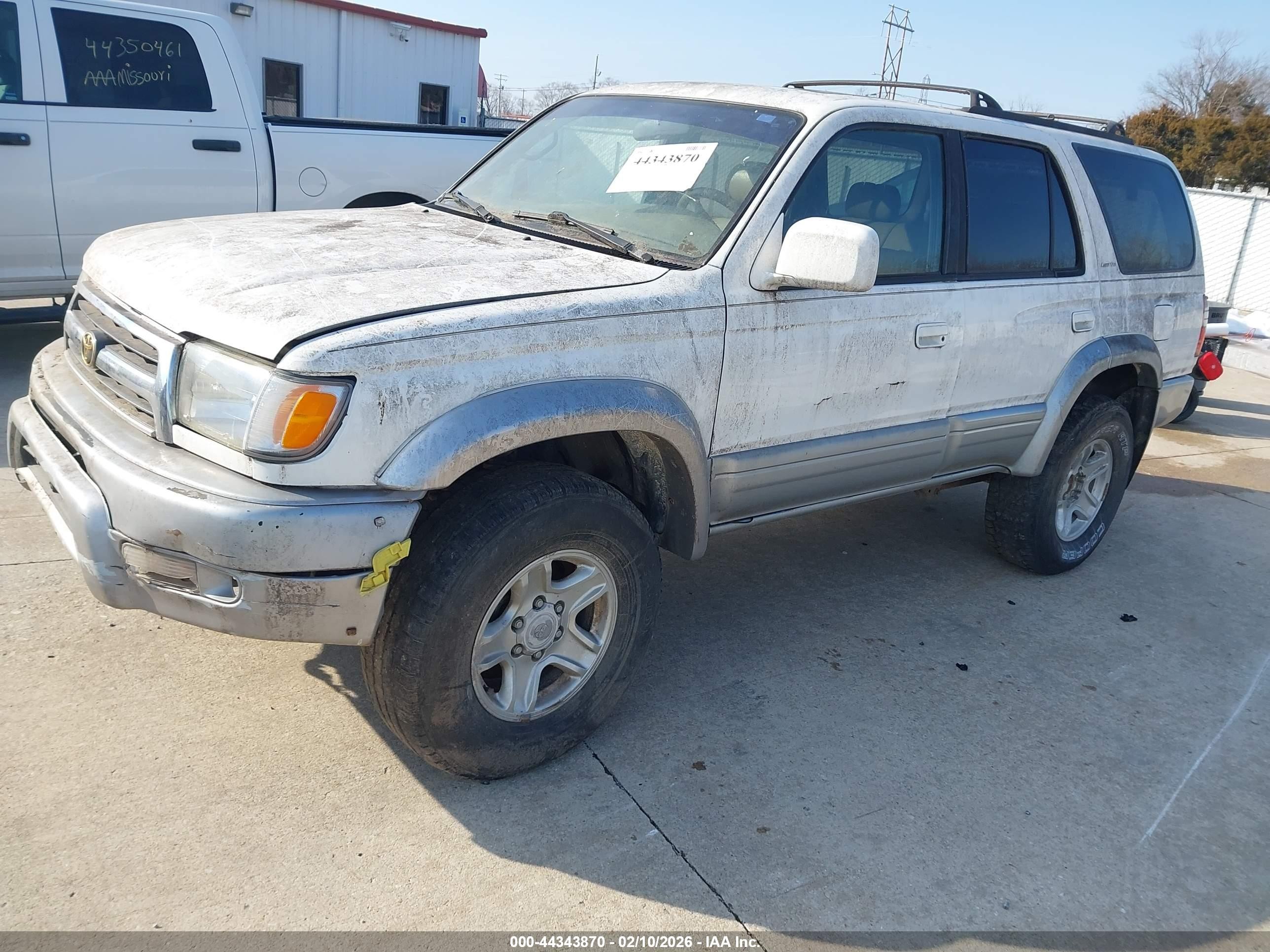 1999 Toyota 4runner Limited V6 Белый vin: JT3HN87R3X0209478