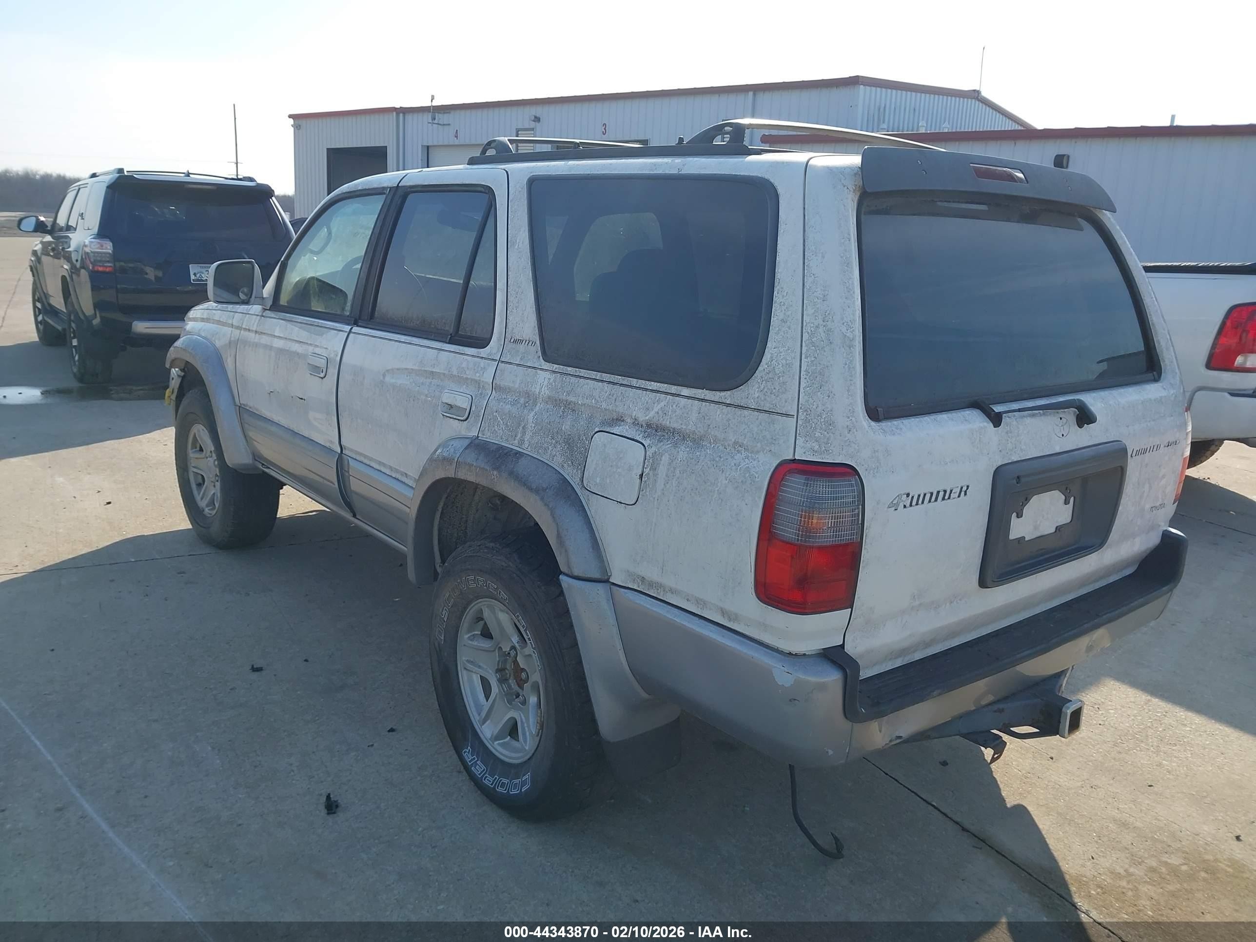 1999 Toyota 4runner Limited V6 Белый vin: JT3HN87R3X0209478