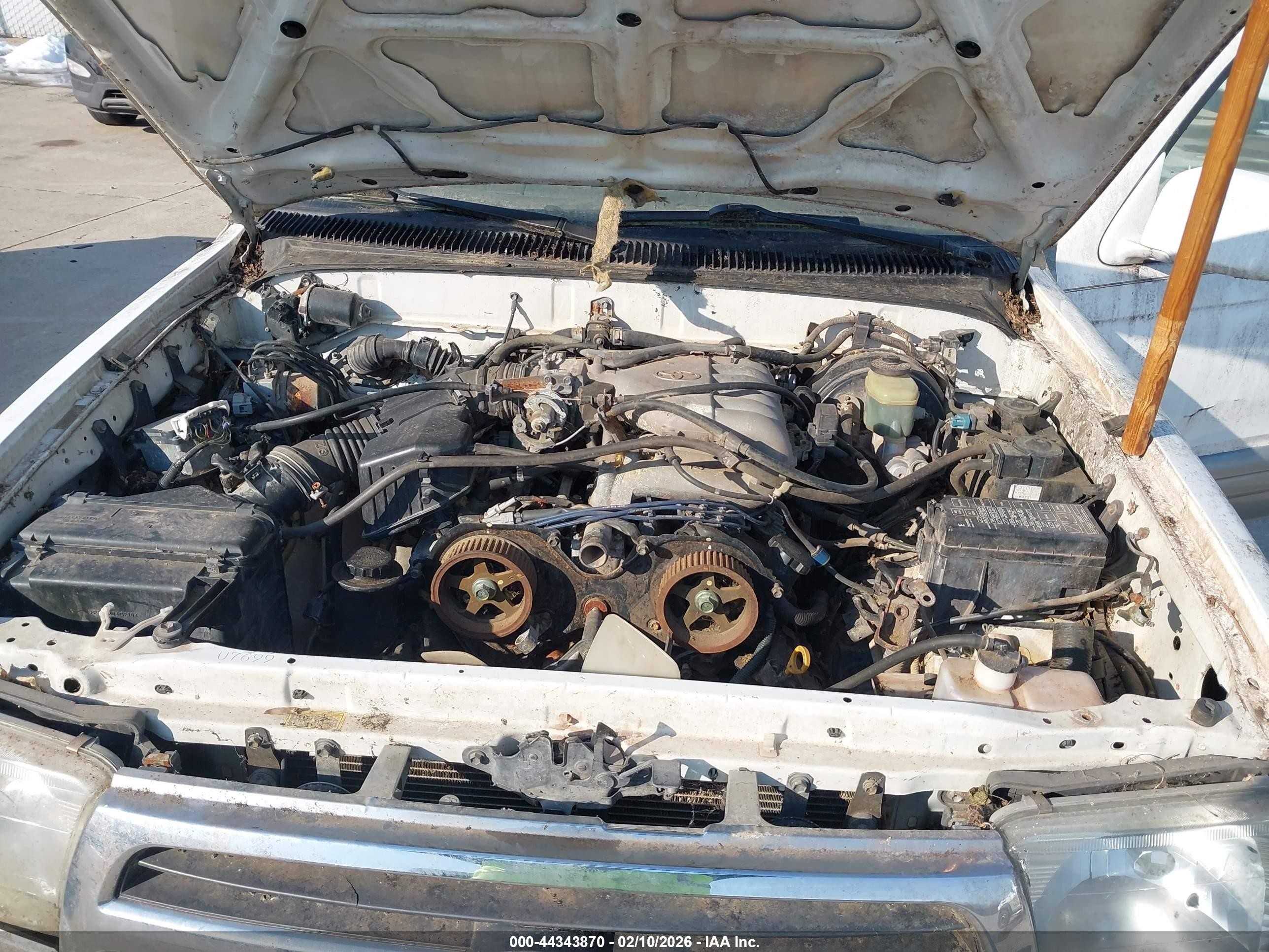 1999 Toyota 4runner Limited V6 Белый vin: JT3HN87R3X0209478