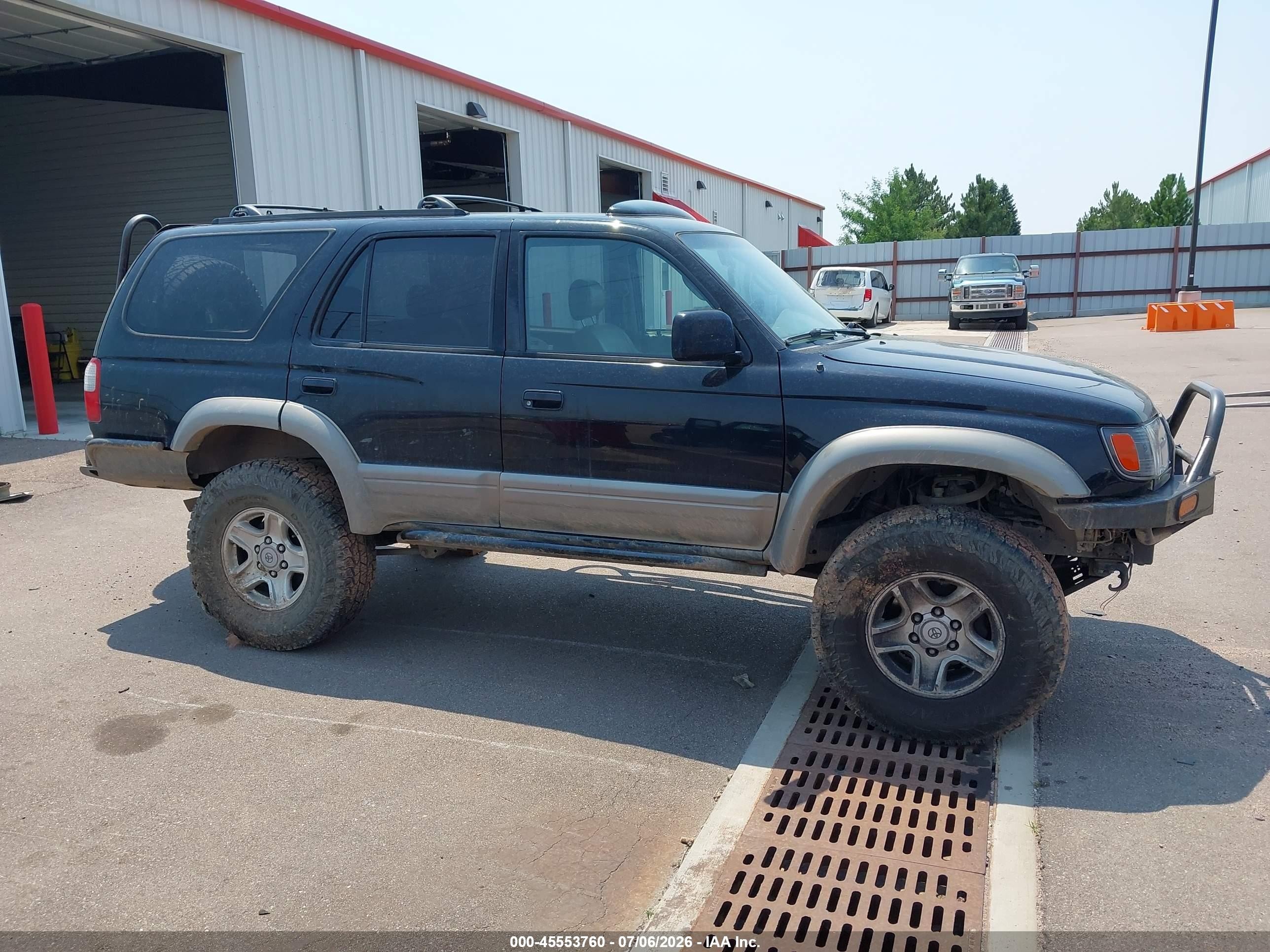 1999 Toyota 4runner Limited V6 Black vin: JT3HN87R3X0241332