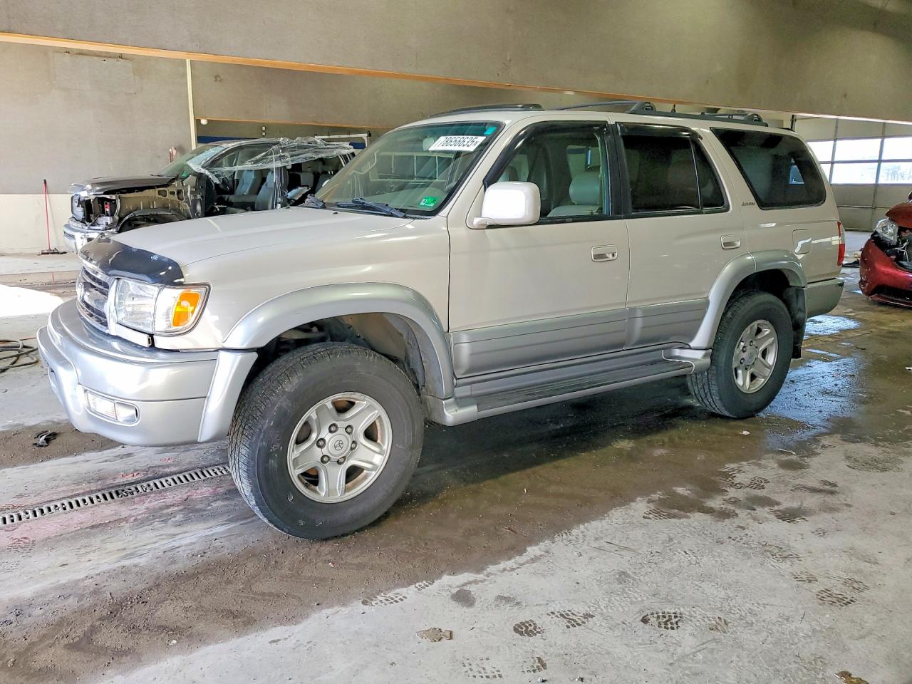 1999 Toyota 4runner Limited Серебряный vin: JT3HN87R3X0245056