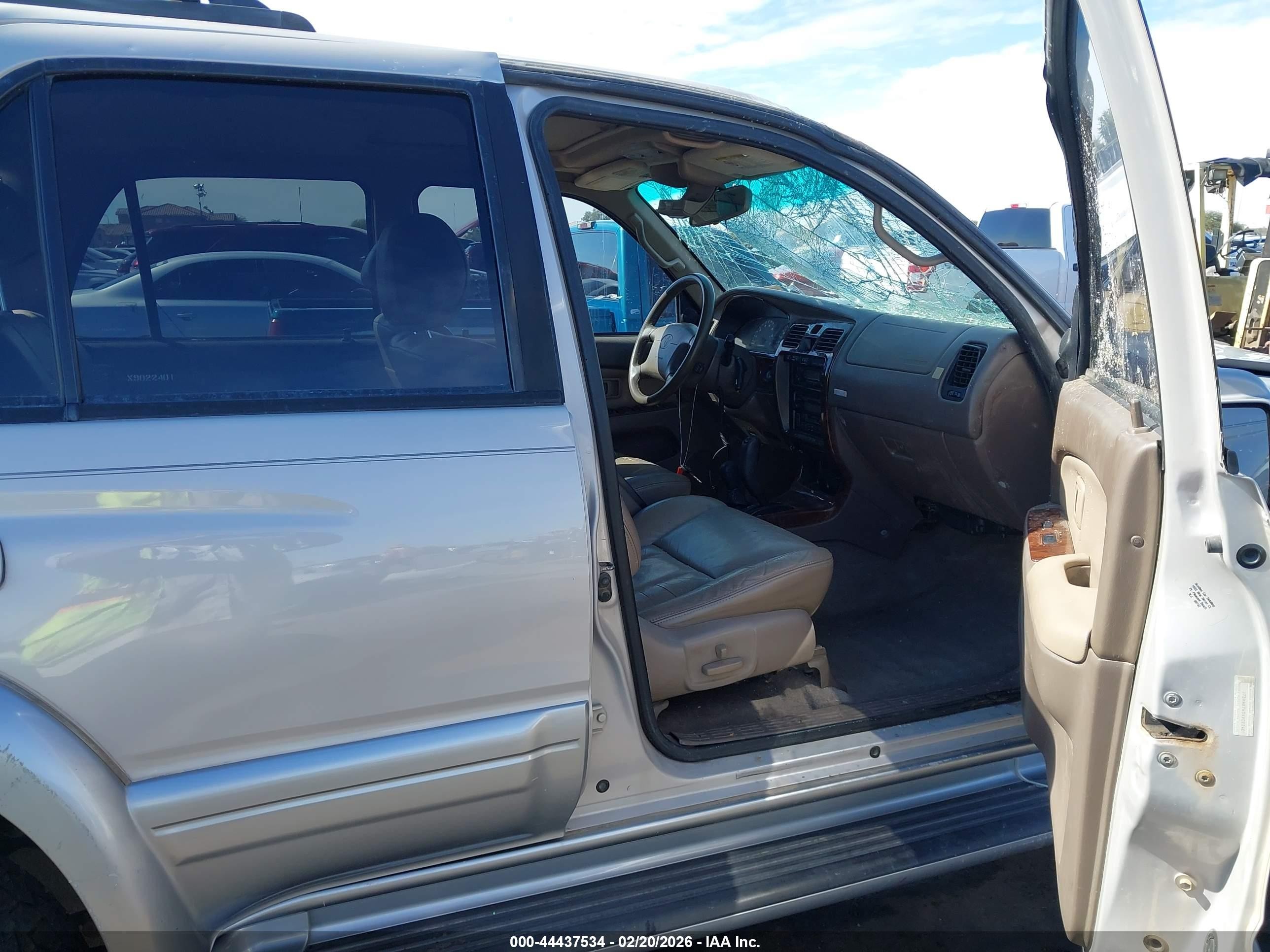 1999 Toyota 4runner Limited V6 Silver vin: JT3HN87R3X9022401